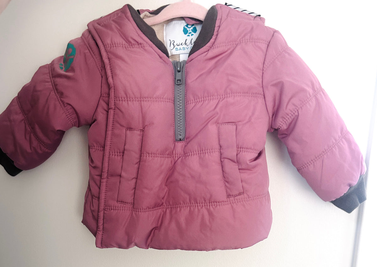 #15 Buckle Me 6/9m Car Seat Safe Jacket
