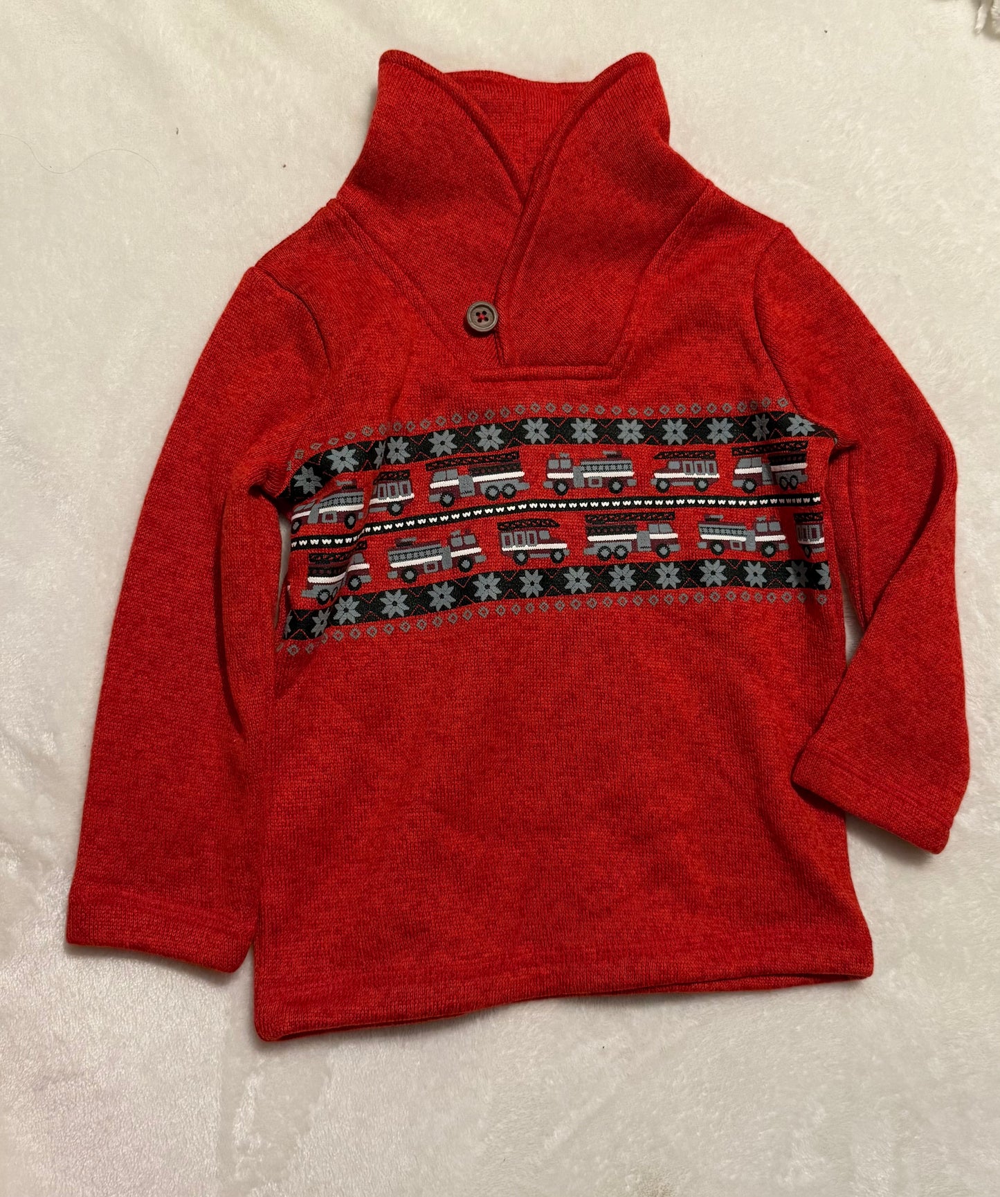 Seller #66 Boys Jumping Beans 18 Mo Christmas Train Sweater