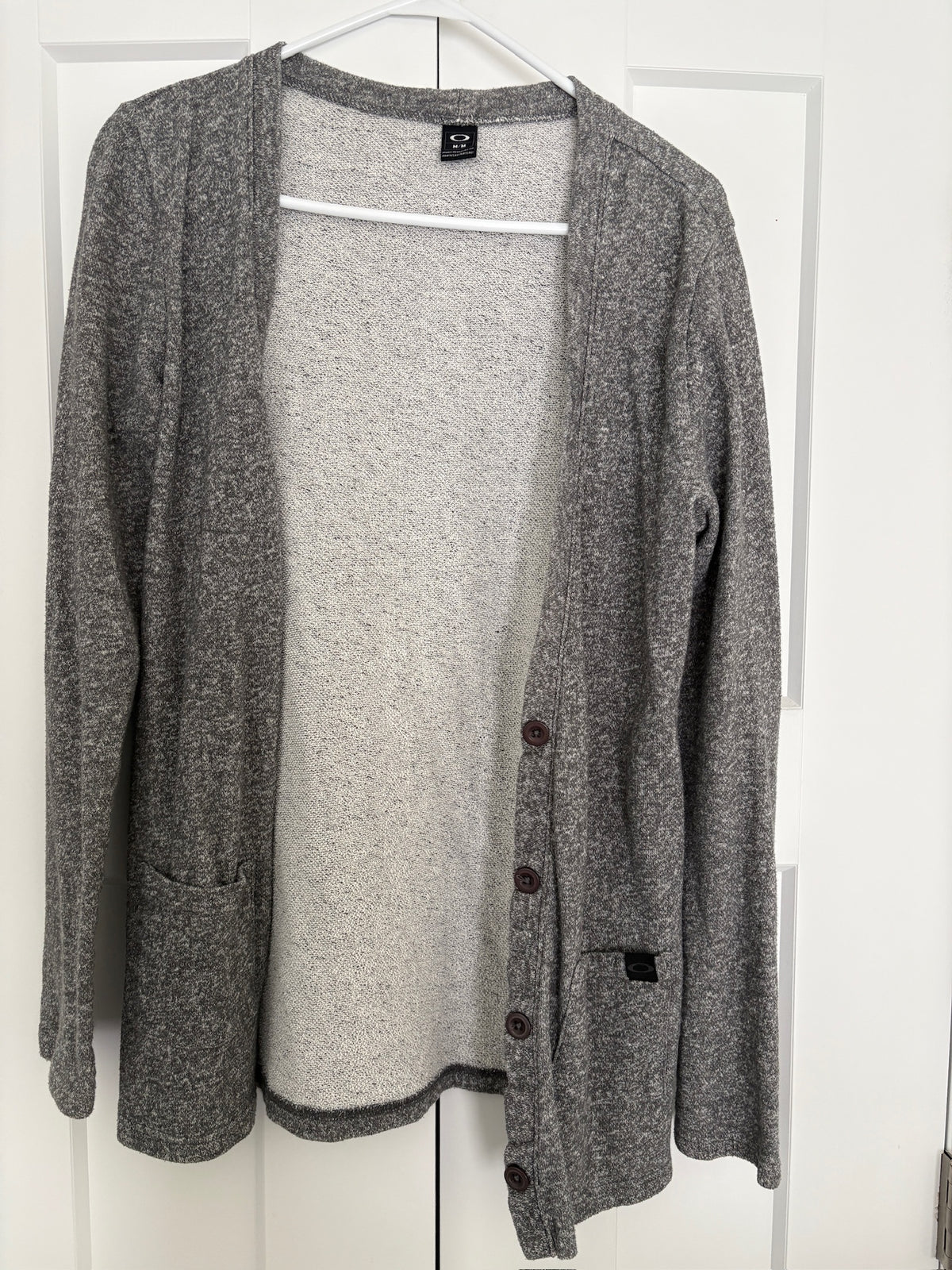 Seller #105 - Women's Medium Gray Oakley Cardigan GUC