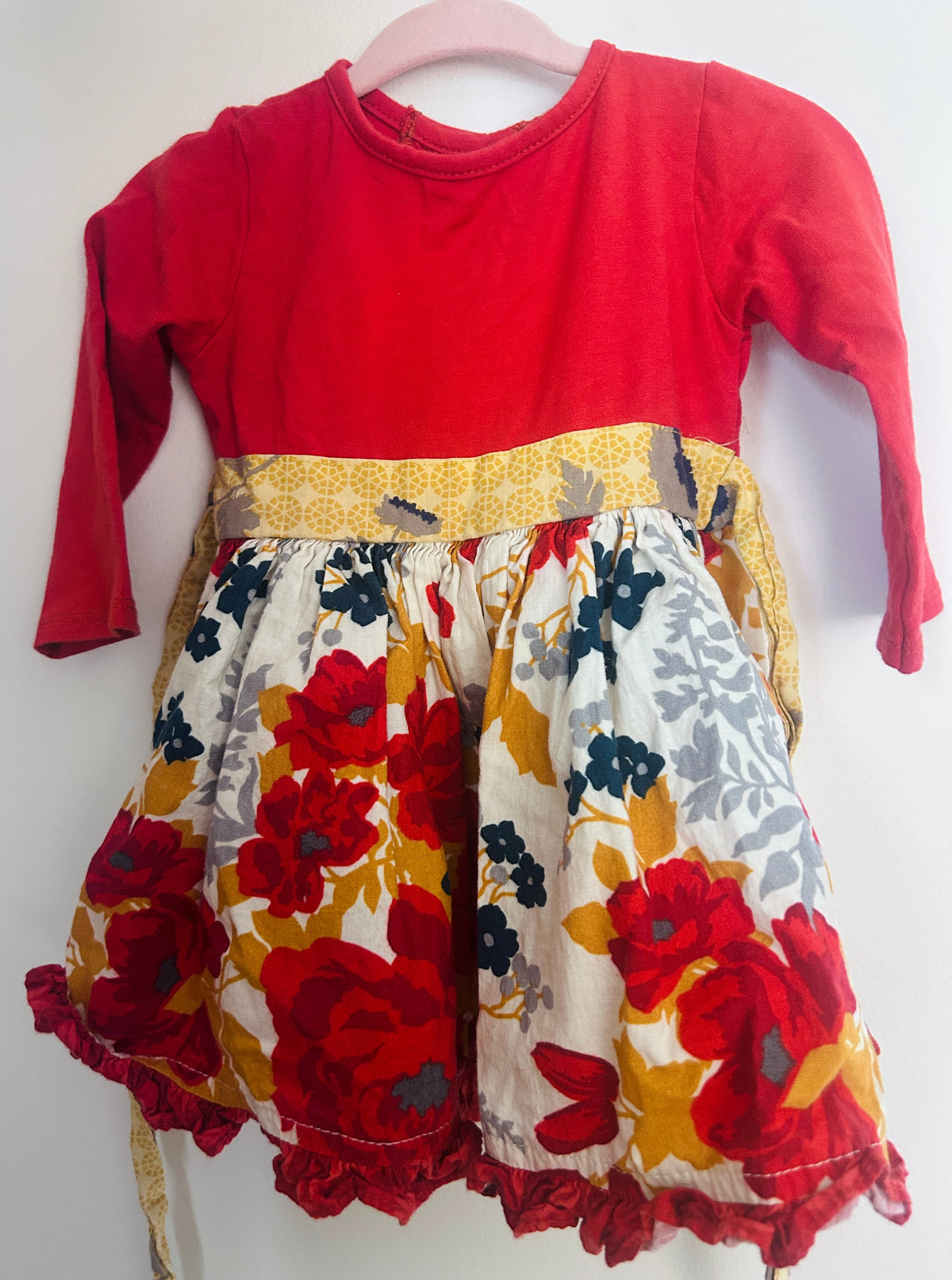 #15 Persnickety 3/6m Floral Dress (Retails for $80+)