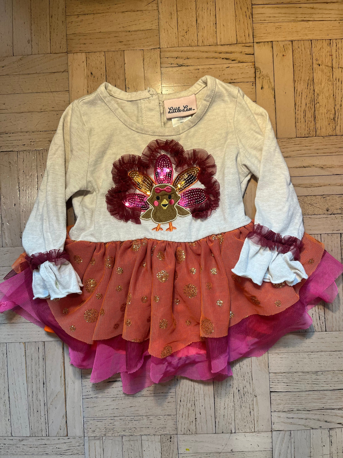 #195 12-18 month Thanksgiving fall bundle, three outfits