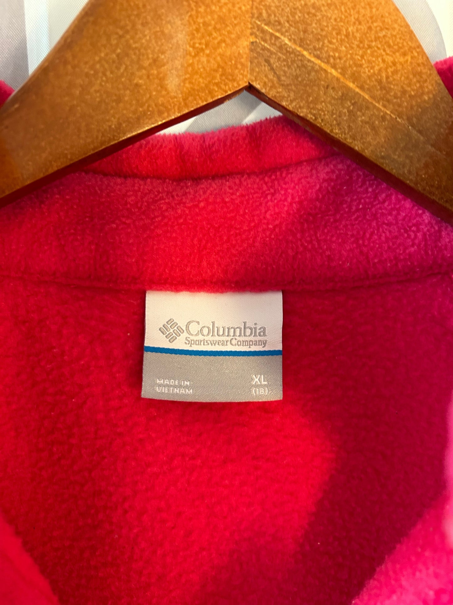 Reduced! Seller #18 Columbia Pink Fleece Girls size XL