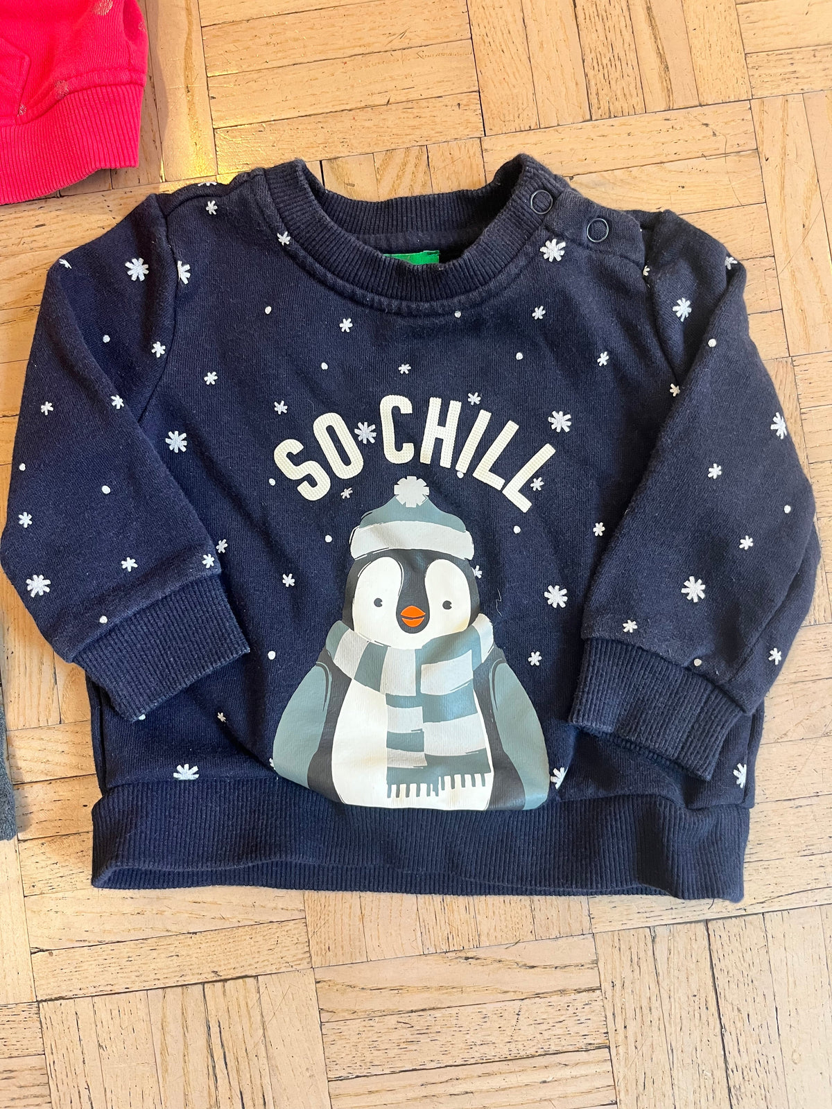 #195 Girls DIP 18 month winter top bundle, 3 total