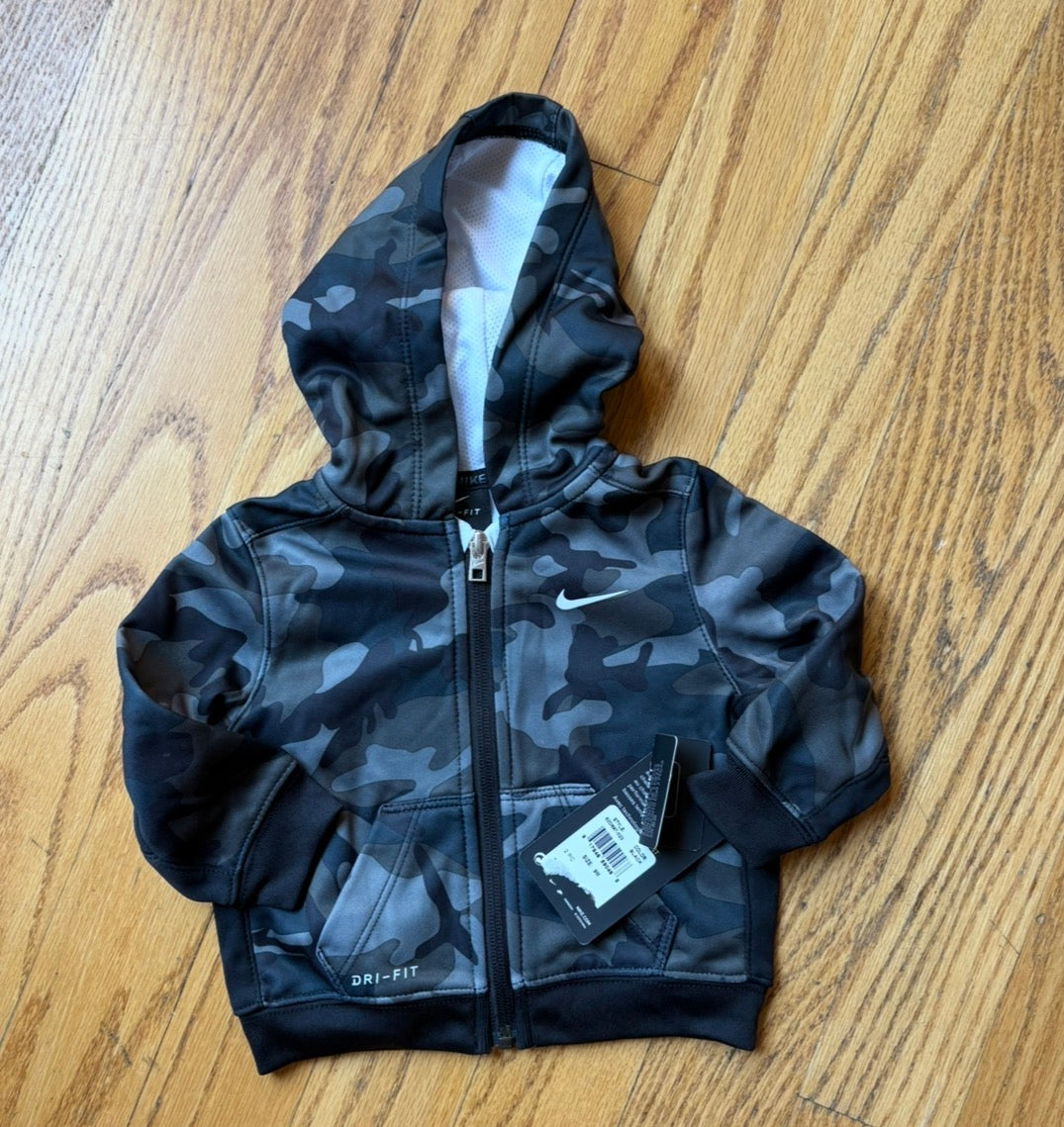 #22 Nike dri-fit camo jacket 9m NWT