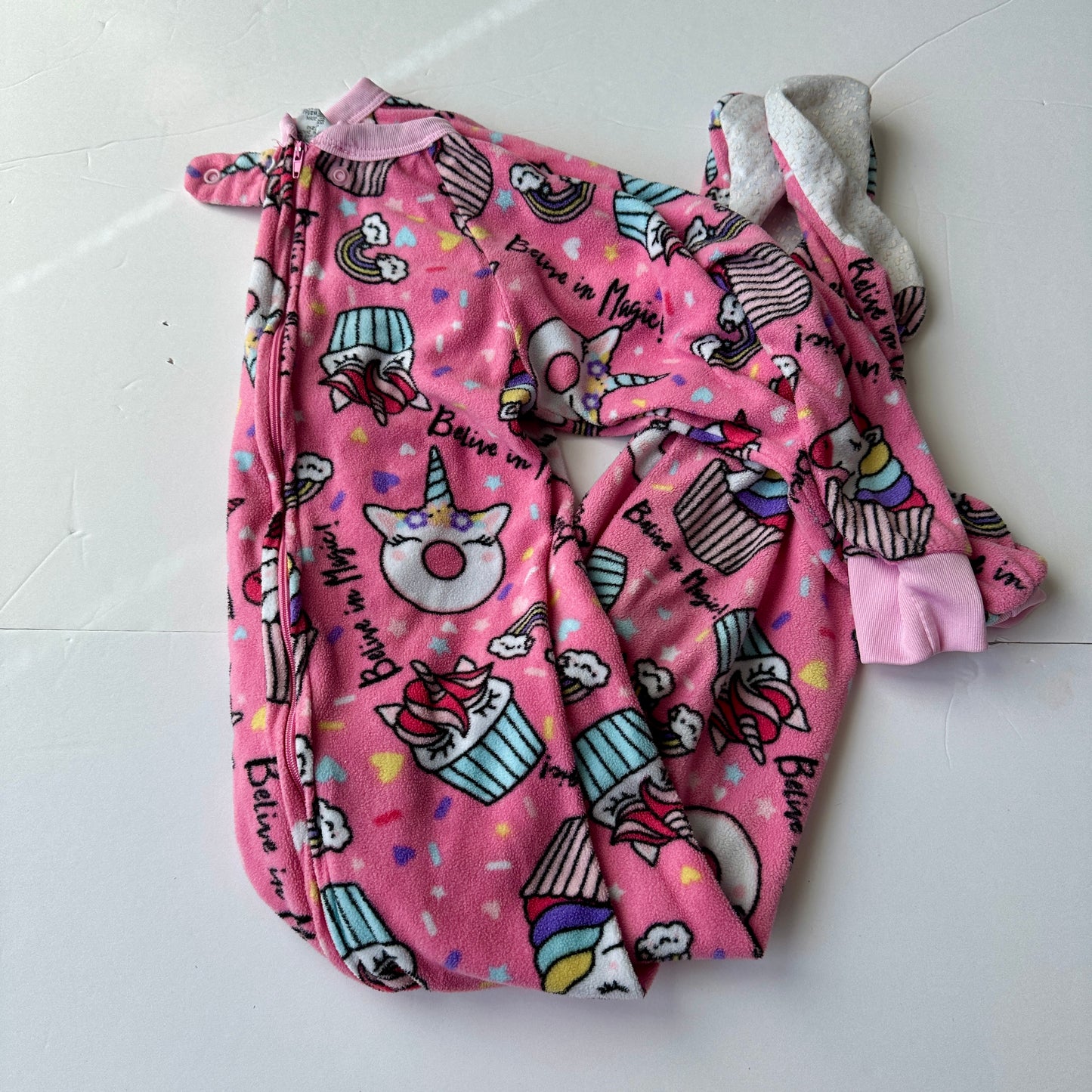 #162 Fleece Footie PJs 5