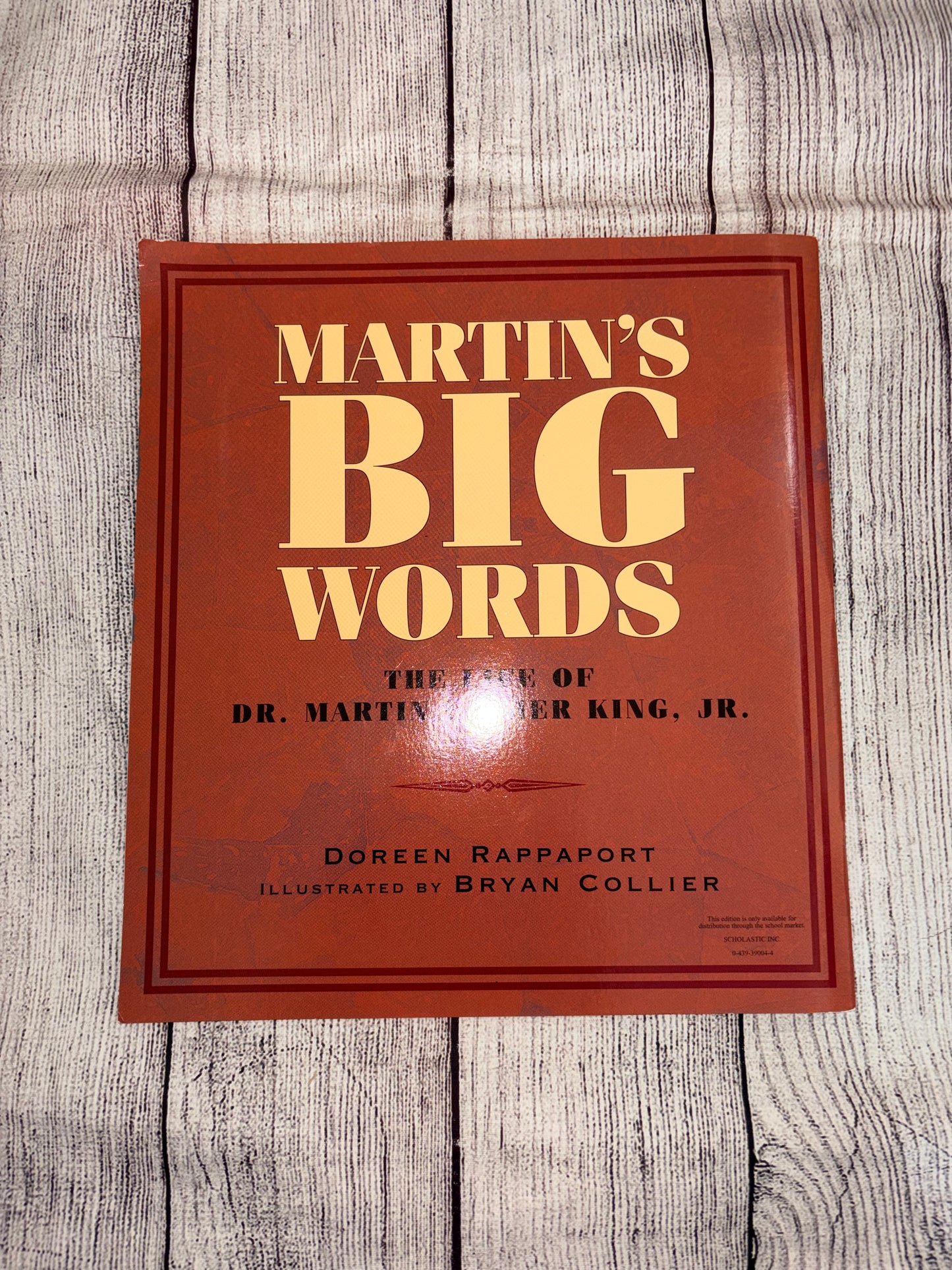 Seller 122 Martin’s Big Words Book