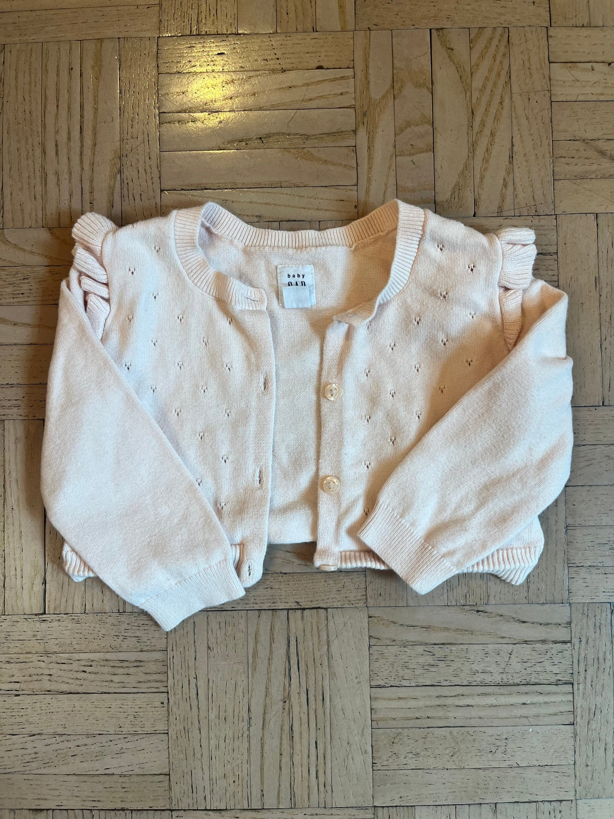 #195 EUC Girls 12-18 month dress with Baby Gap sweater
