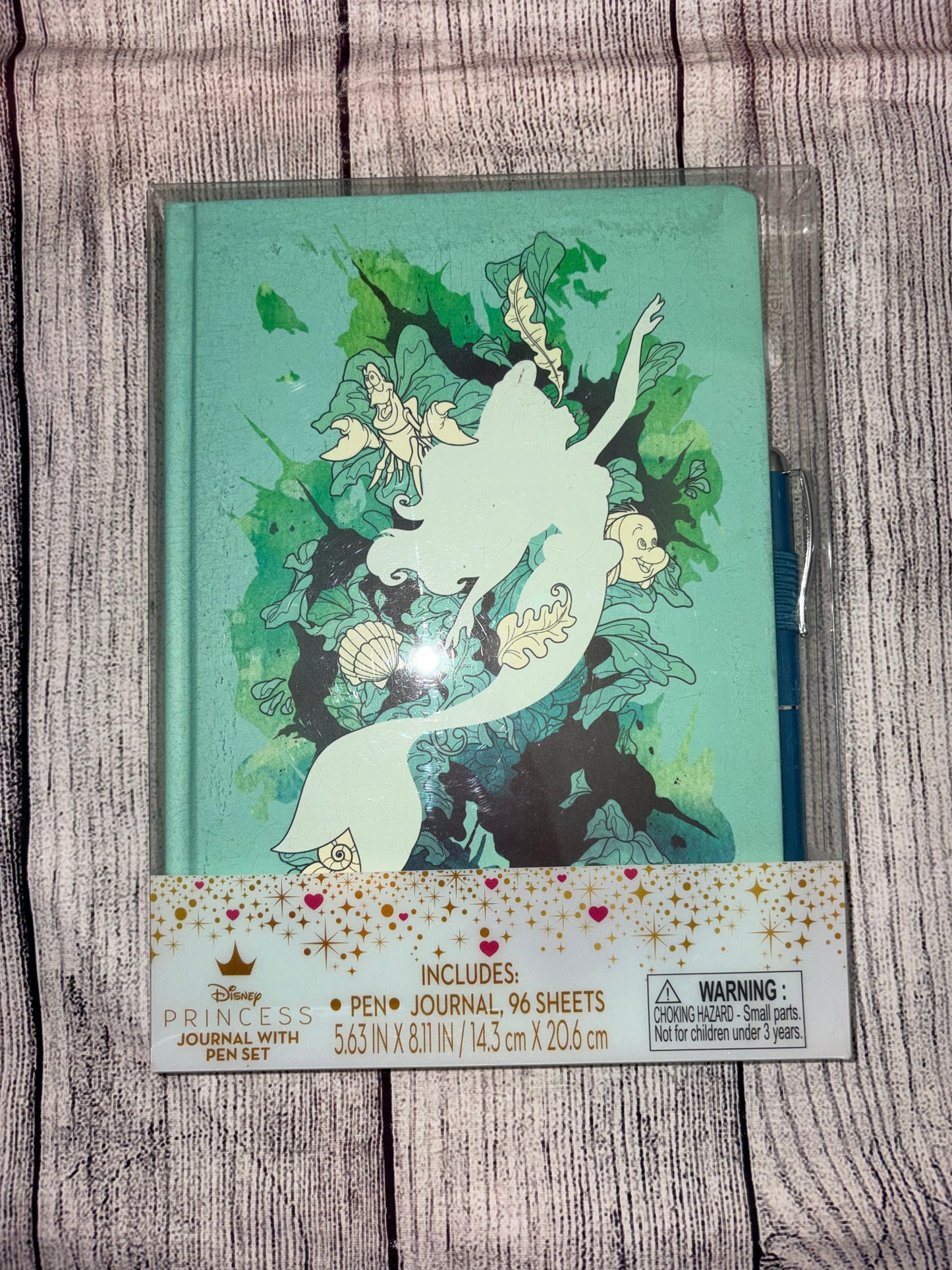 Seller 122 New Disney Ariel Journal and Pen set