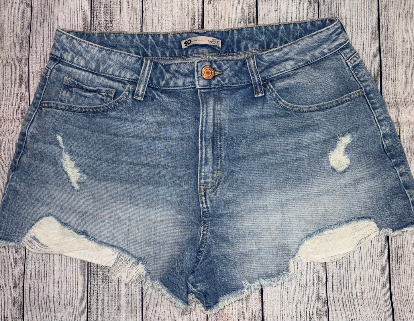 Seller 122 SO Women’s size 15 Jean shorts