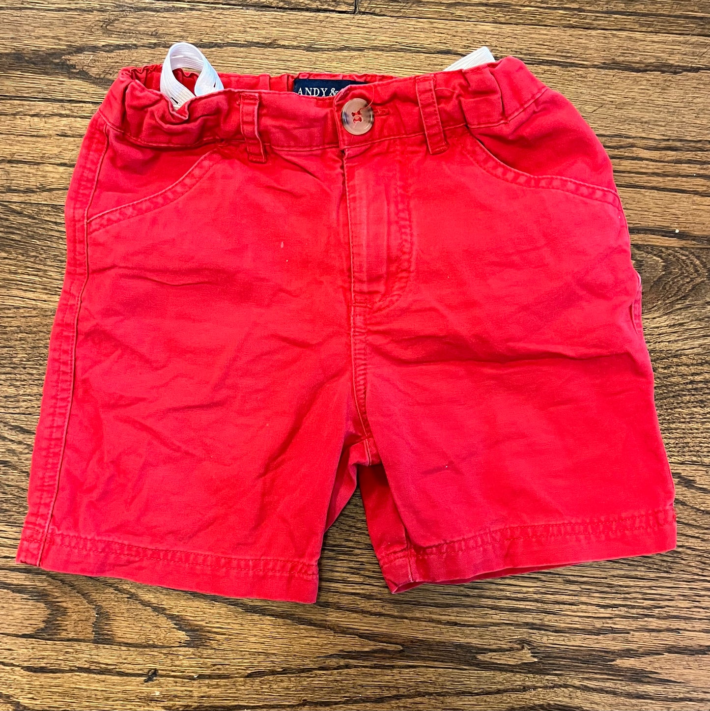 #7 Andy and Evan 3T Red Chino Shorts