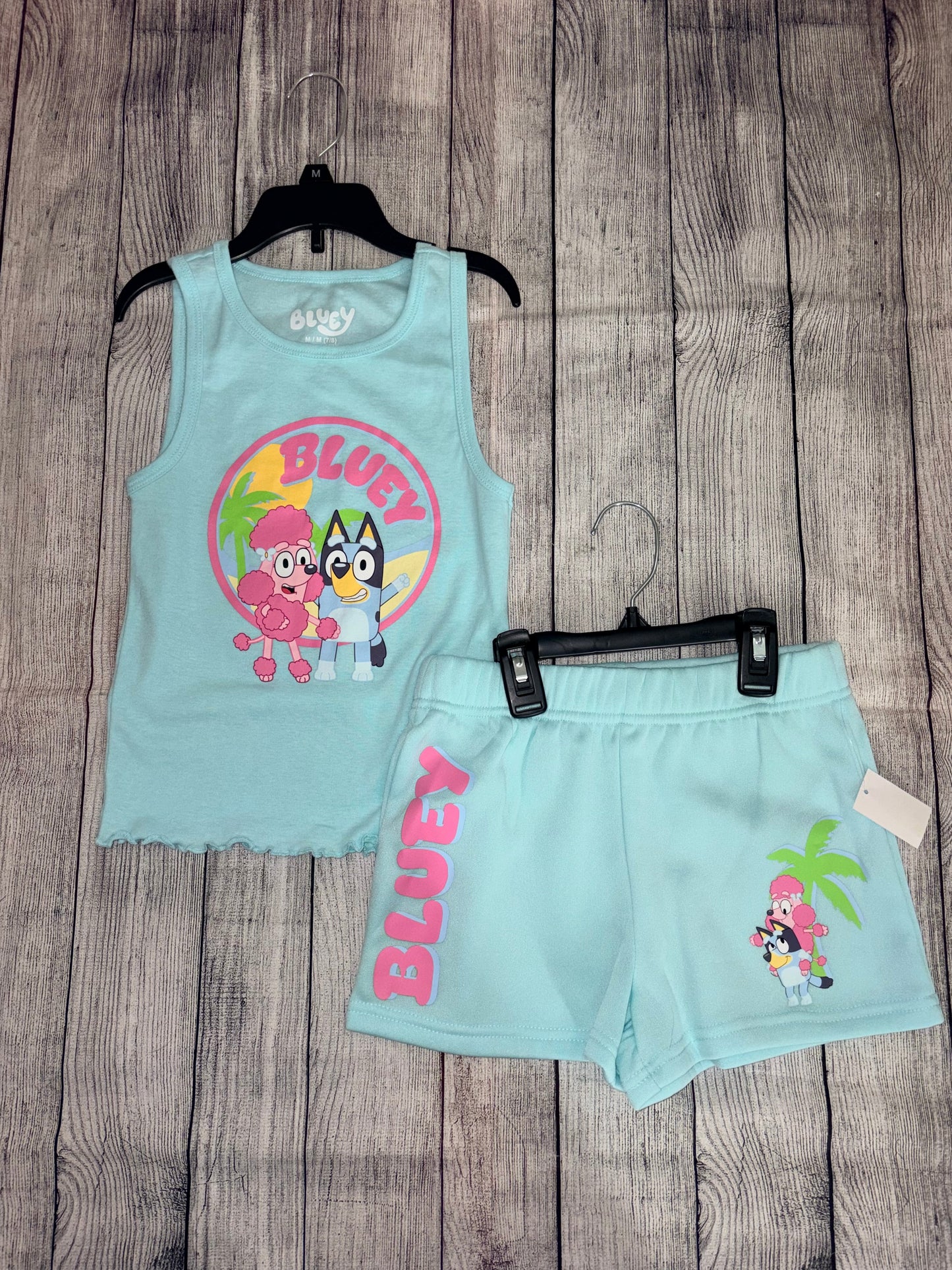 Seller 122 REDUCED New Bluey girl’s 7/8 youth set