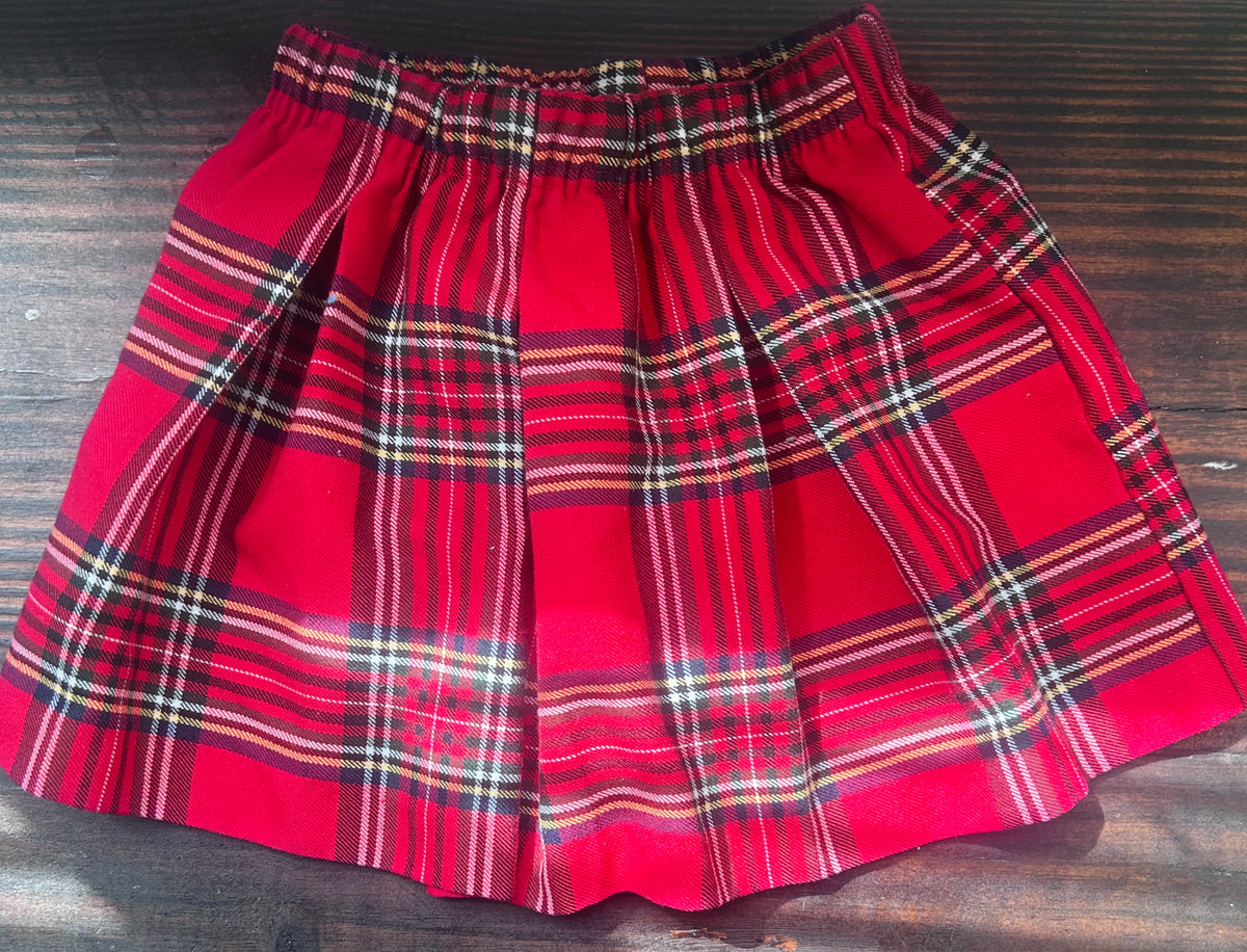 #15 Hartstrings 2t Tartan Shorts (looks like a skirt-so cute!)