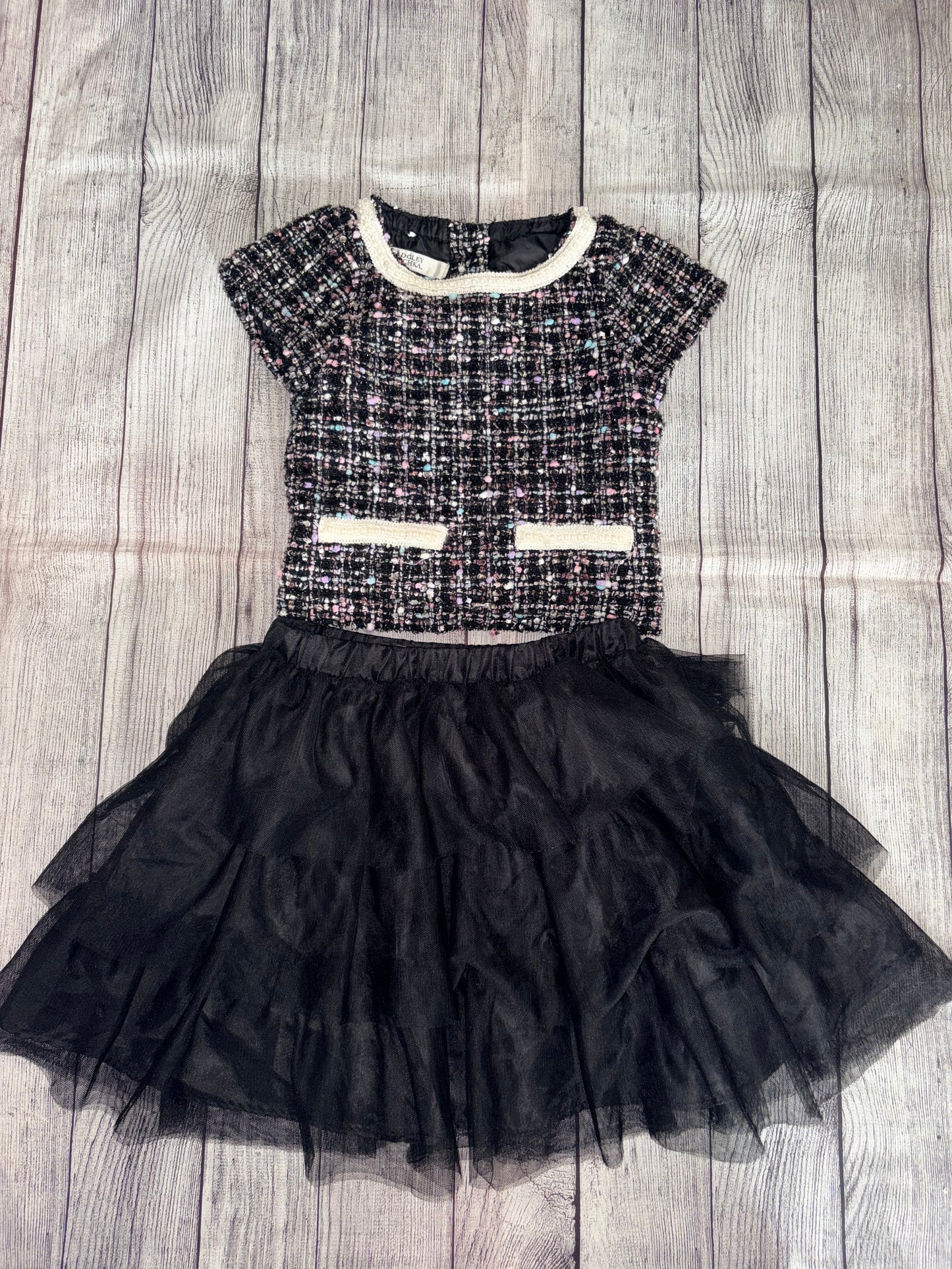 Seller 122 Badgley Mischka 2pc 6 youth girls set