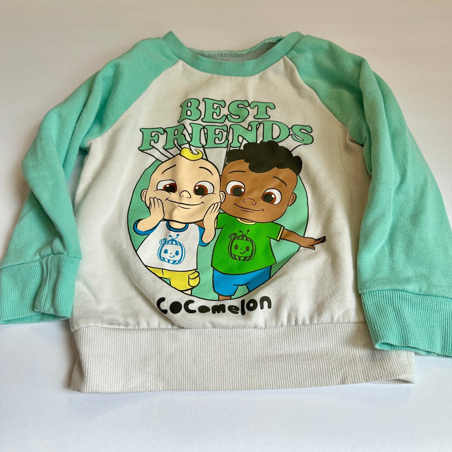 #162 Cocomelon Sweatshirt 2T reduced