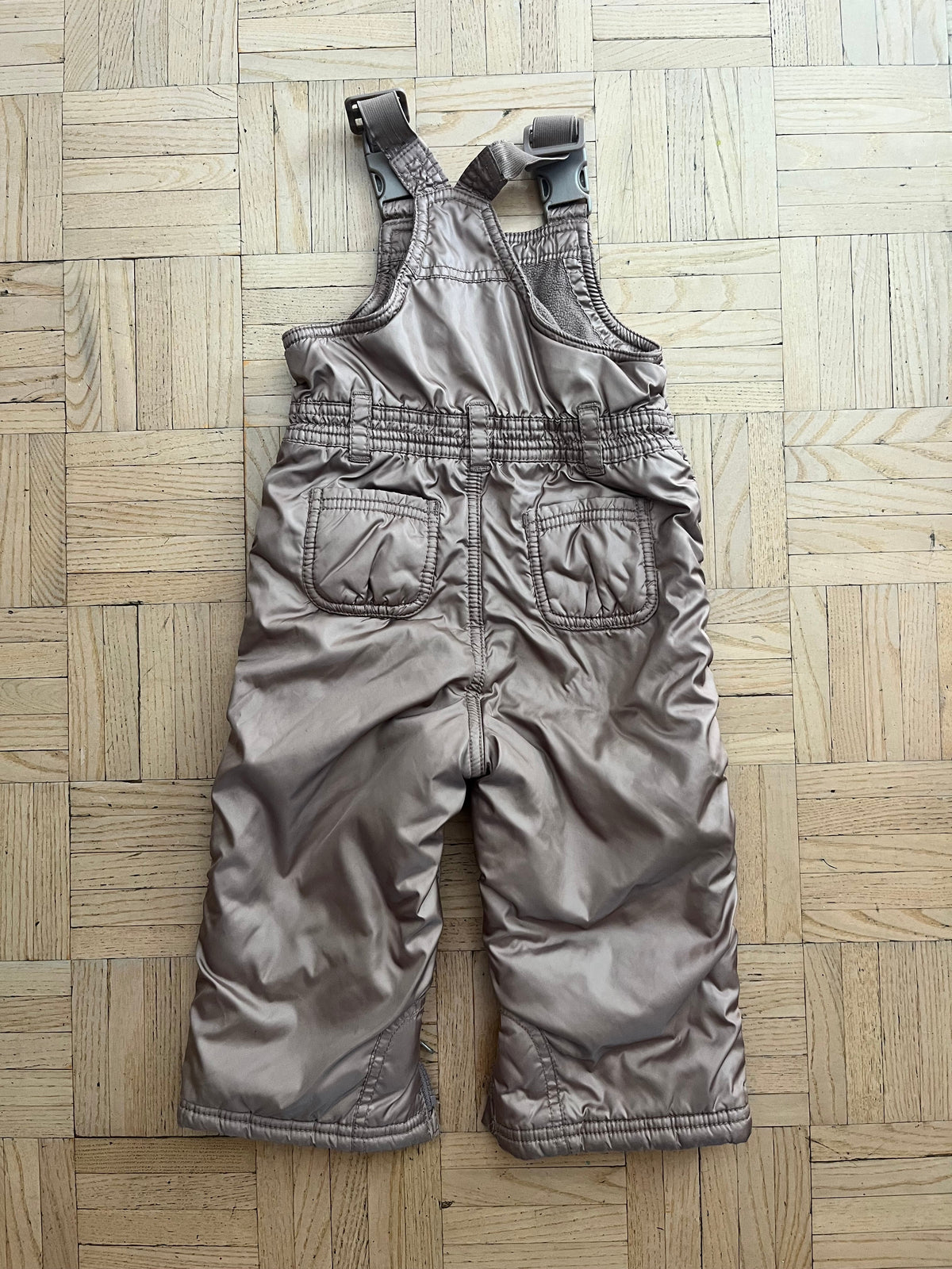 #195 EUC Baby Gap 18-24 month bronze snow bib