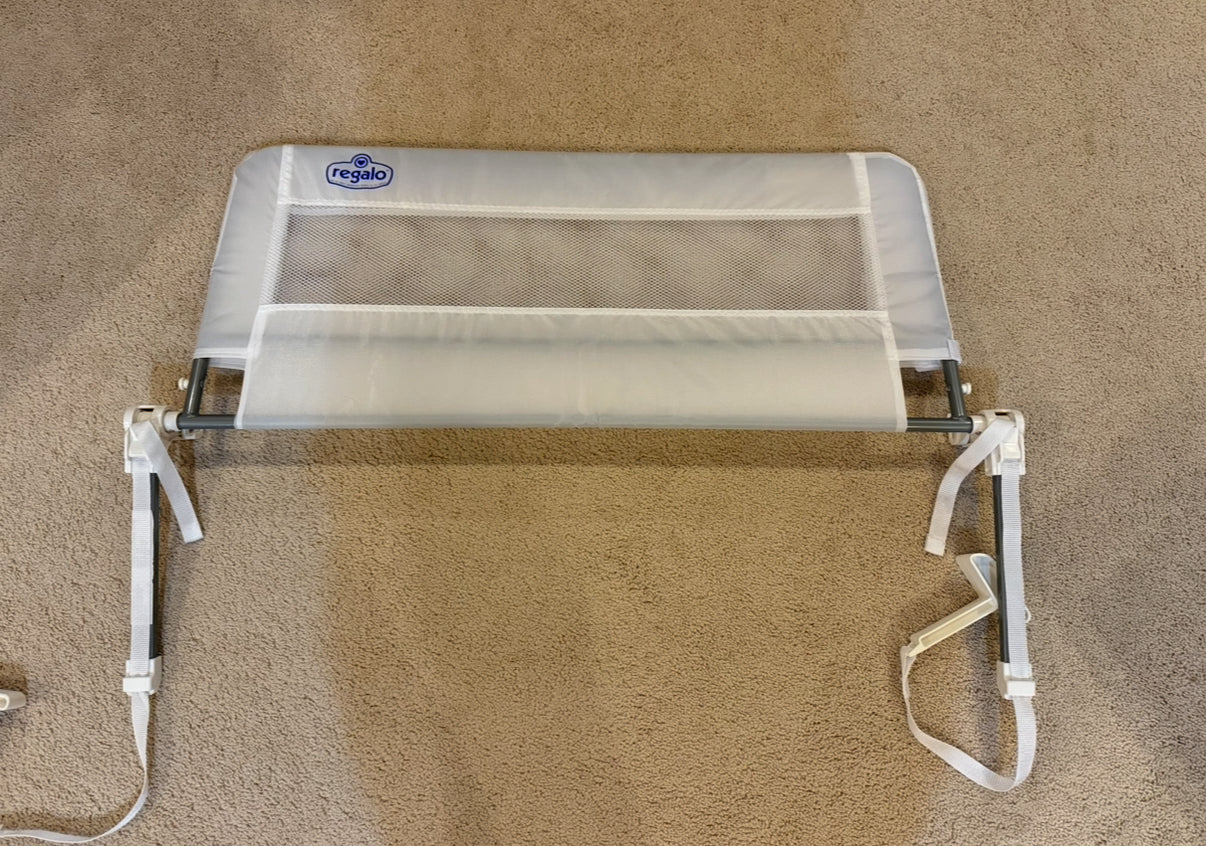 179 "Reduced" Regalo Swing Down Bed Rail Guard, with Reinforced Anchor Safety System
