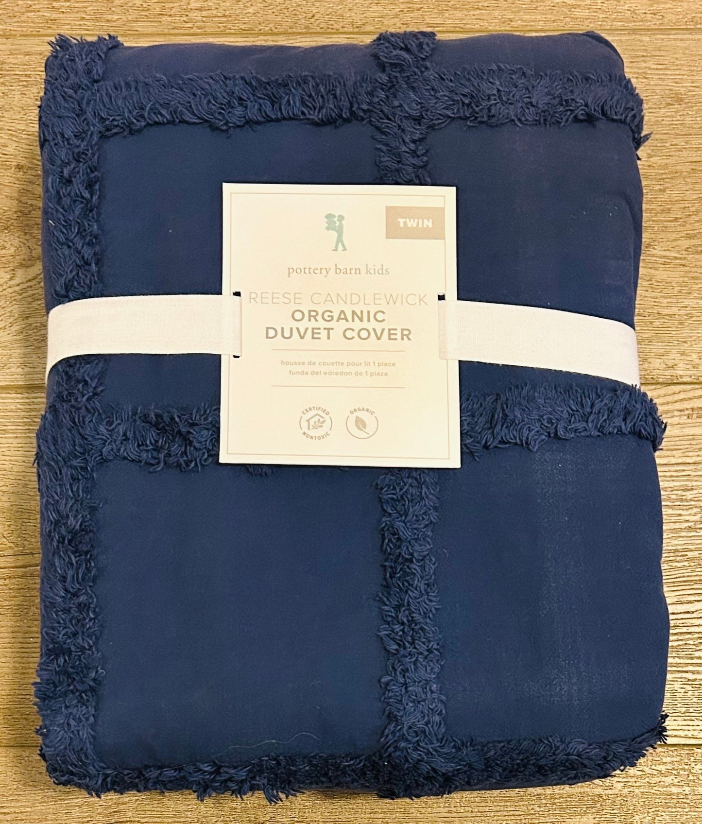 #15 PBK Navy Twin Duvet Cover NWT