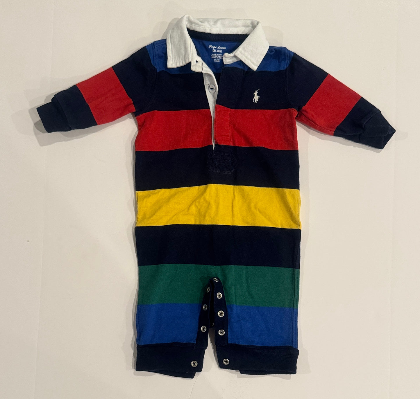#187 Ralph Lauren 3m Boys Romper