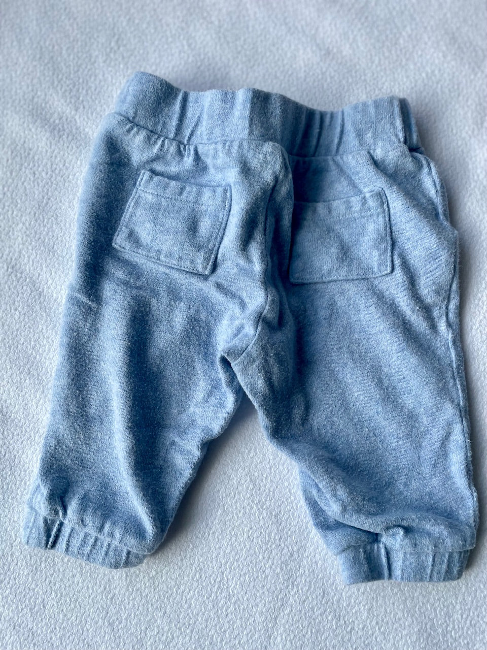 *REDUCED* #68 Janie and Jack Light Blue Terry Joggers, 3-6m