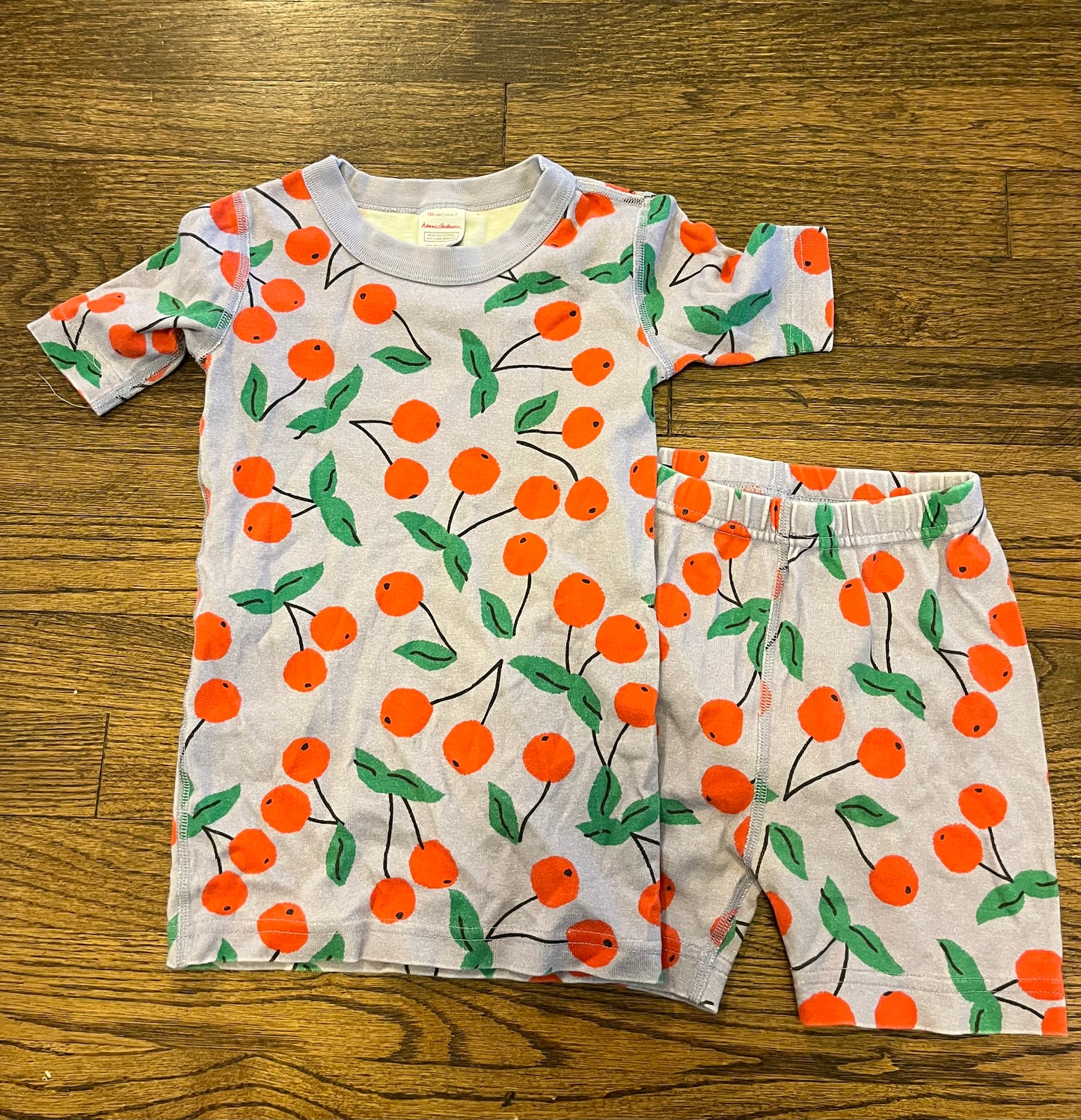 #7 Hanna Andersson Cherry Pajamas 6/7