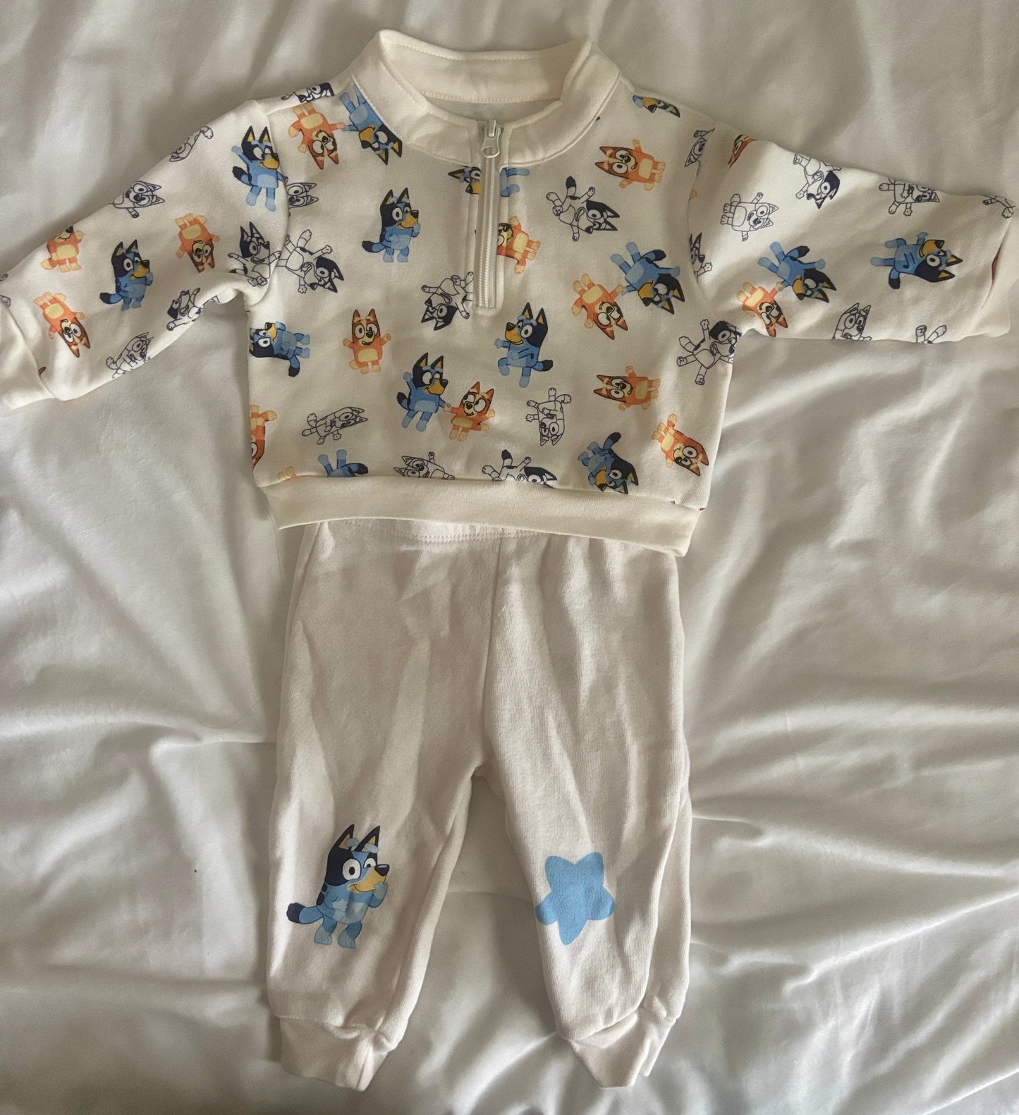 #84 *REDUCED* Bluey Outfit 6-9m