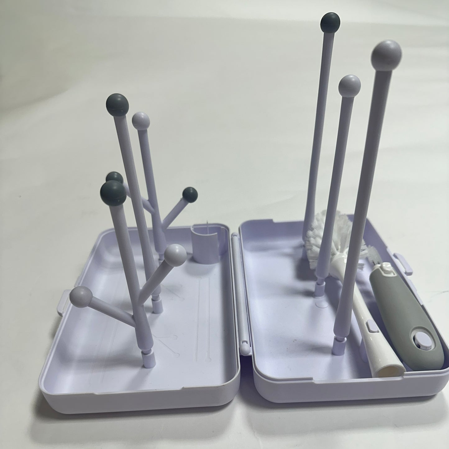 #87 Portable bottle drying rack