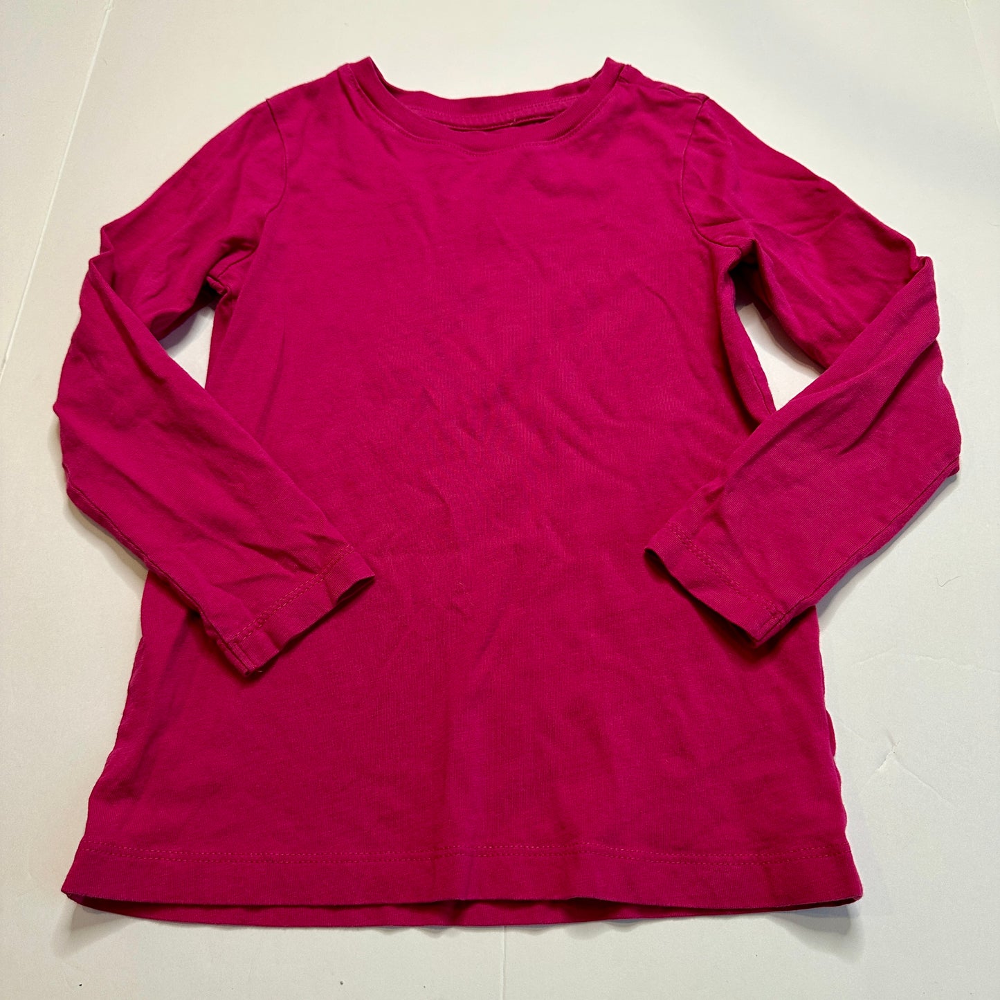 #162 Primary Pink Long Sleeve Top 4/5