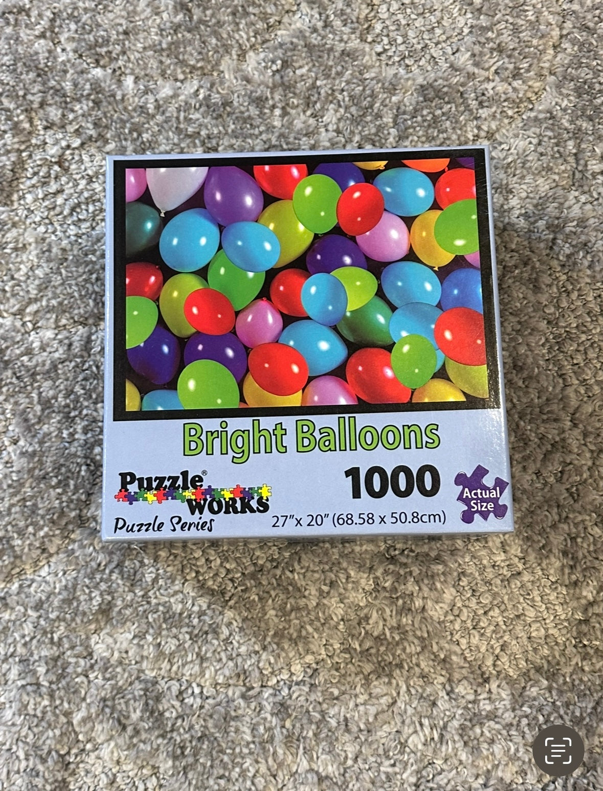 #16 Bright Balloons 1000 piece puzzle