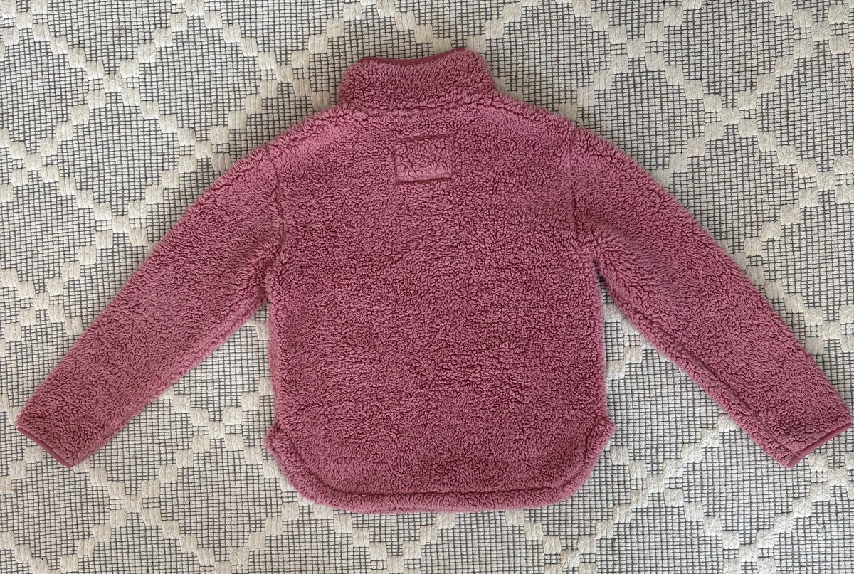 #74 Girls Sherpa Pullover - 10/12