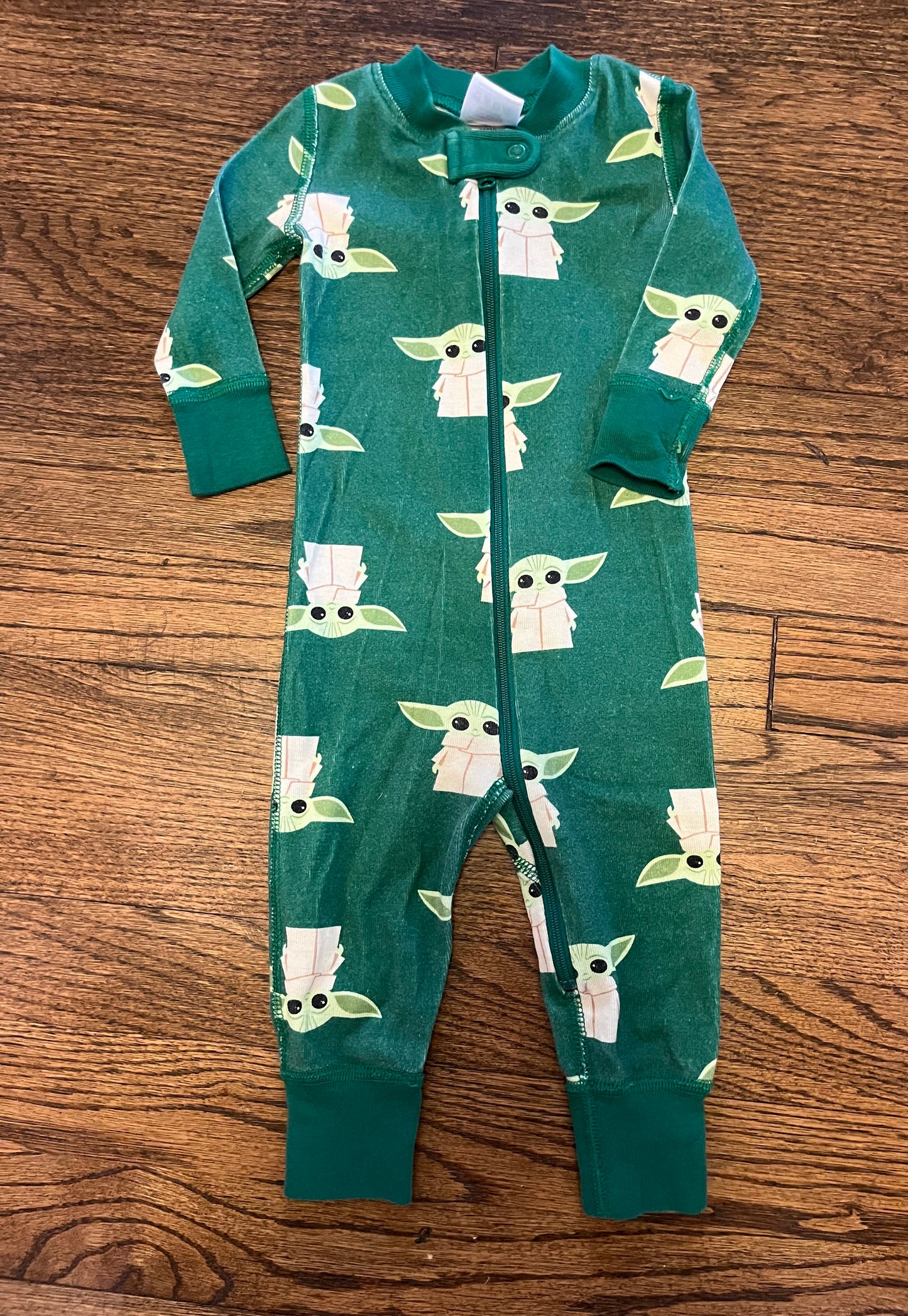 #7 Hanna Andersson Pajamas 3-6 months Yoda Star Wars