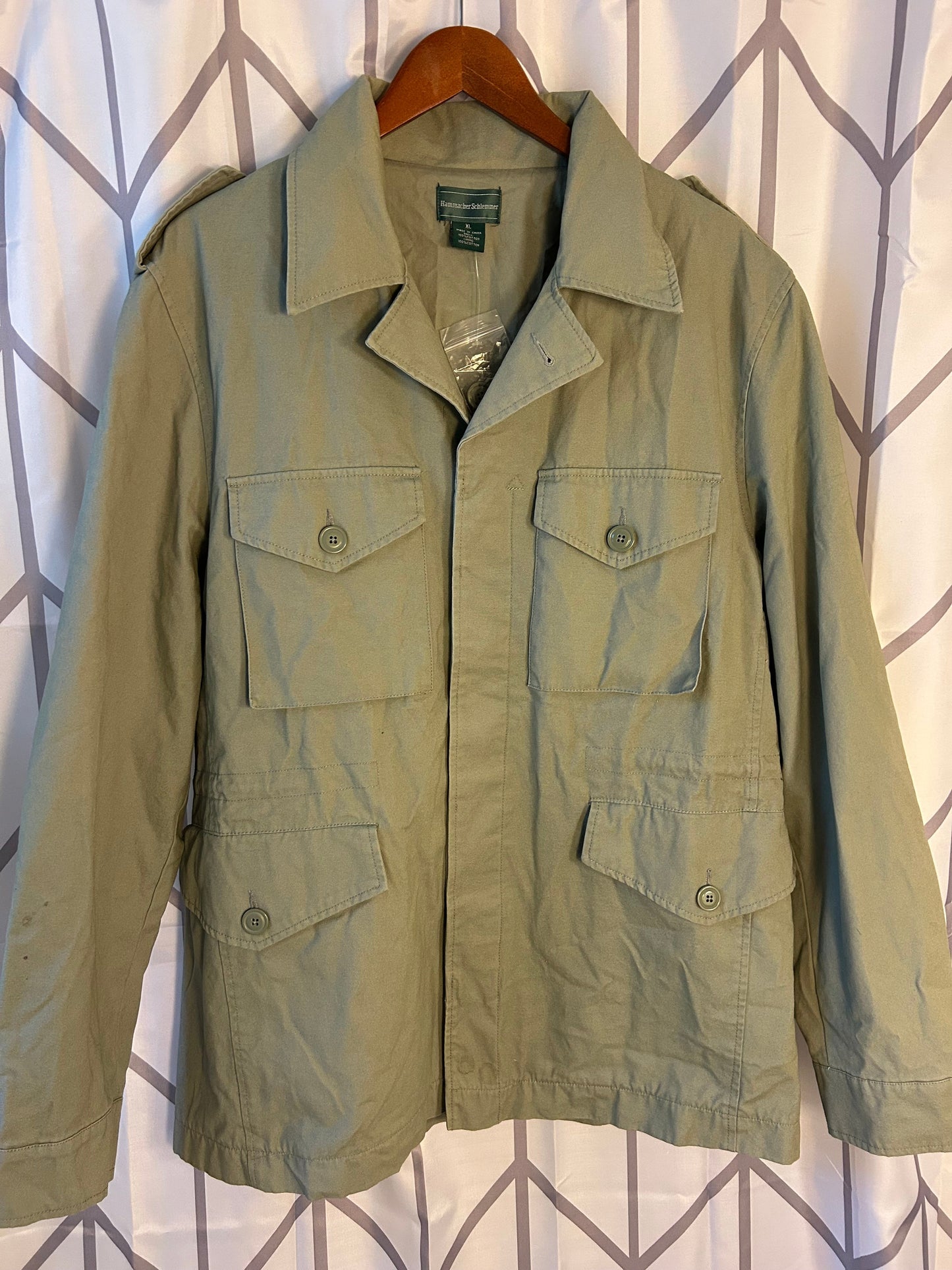 #18 Reduced! Hammacher Schlemmer military field jacket men’s XL