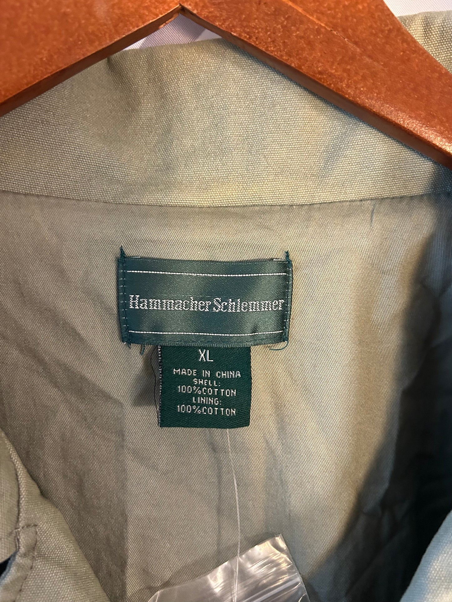 #18 Reduced! Hammacher Schlemmer military field jacket men’s XL