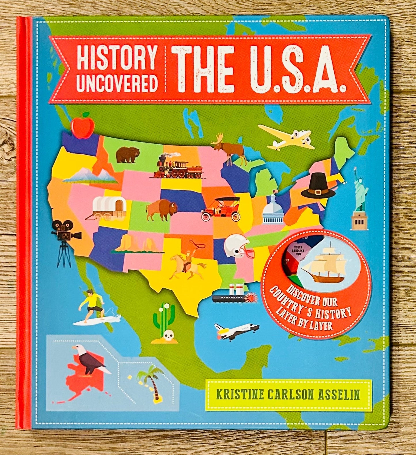 #15 New Usborne USA History Book