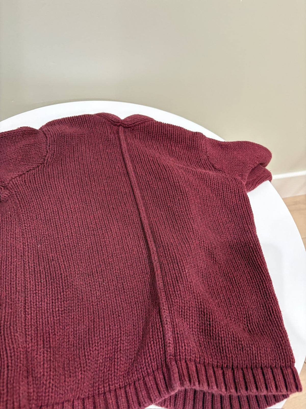 Seller #105 - 3T Girls Burgundy Old Navy Sweater GUC