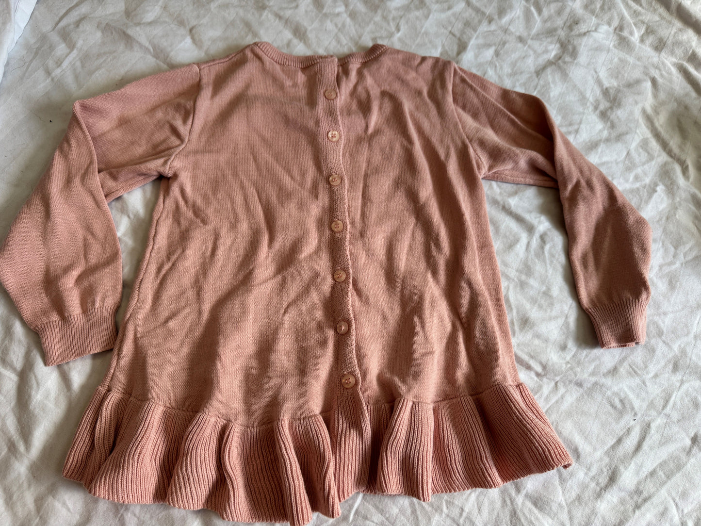 Seller #22 -2 RuffleButts long sleeve tops - size 5 - LIKE NEW