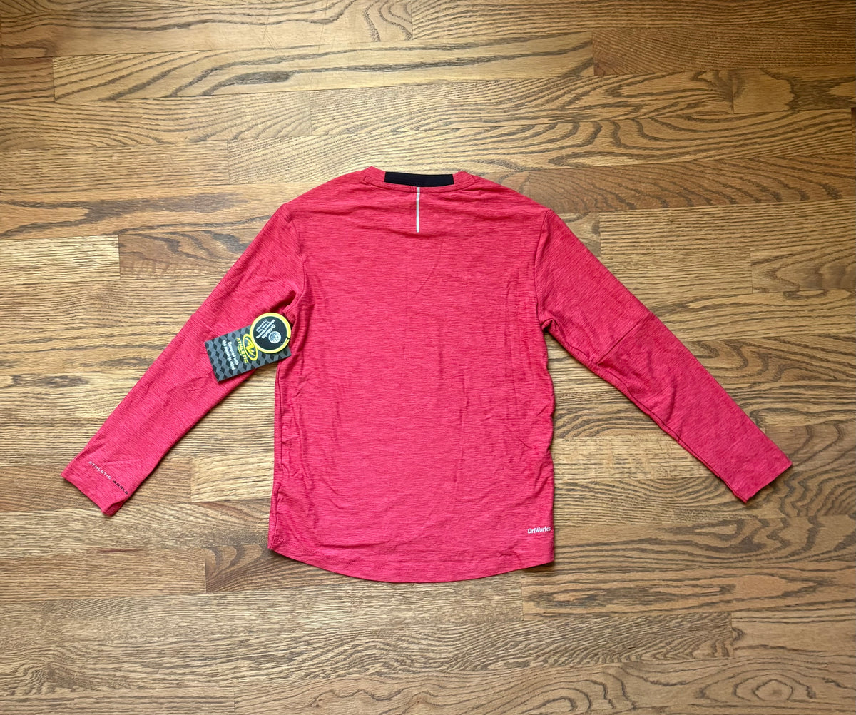 #74 NWT Boys Athletic Works Long Sleeve Athletic Shirt - S (6/7)