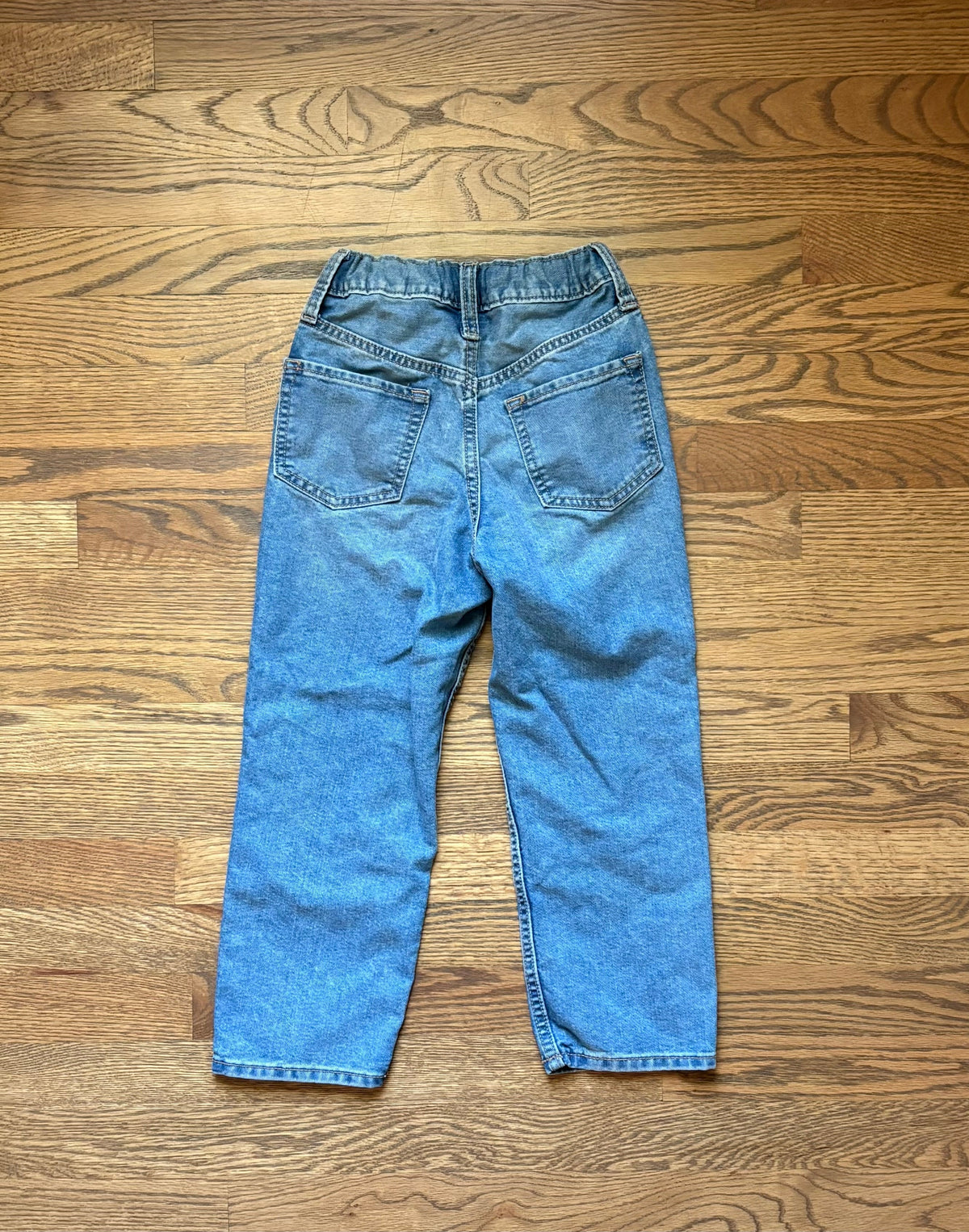 #74 Old Navy High Rise Slouchy Straight Jeans - 7