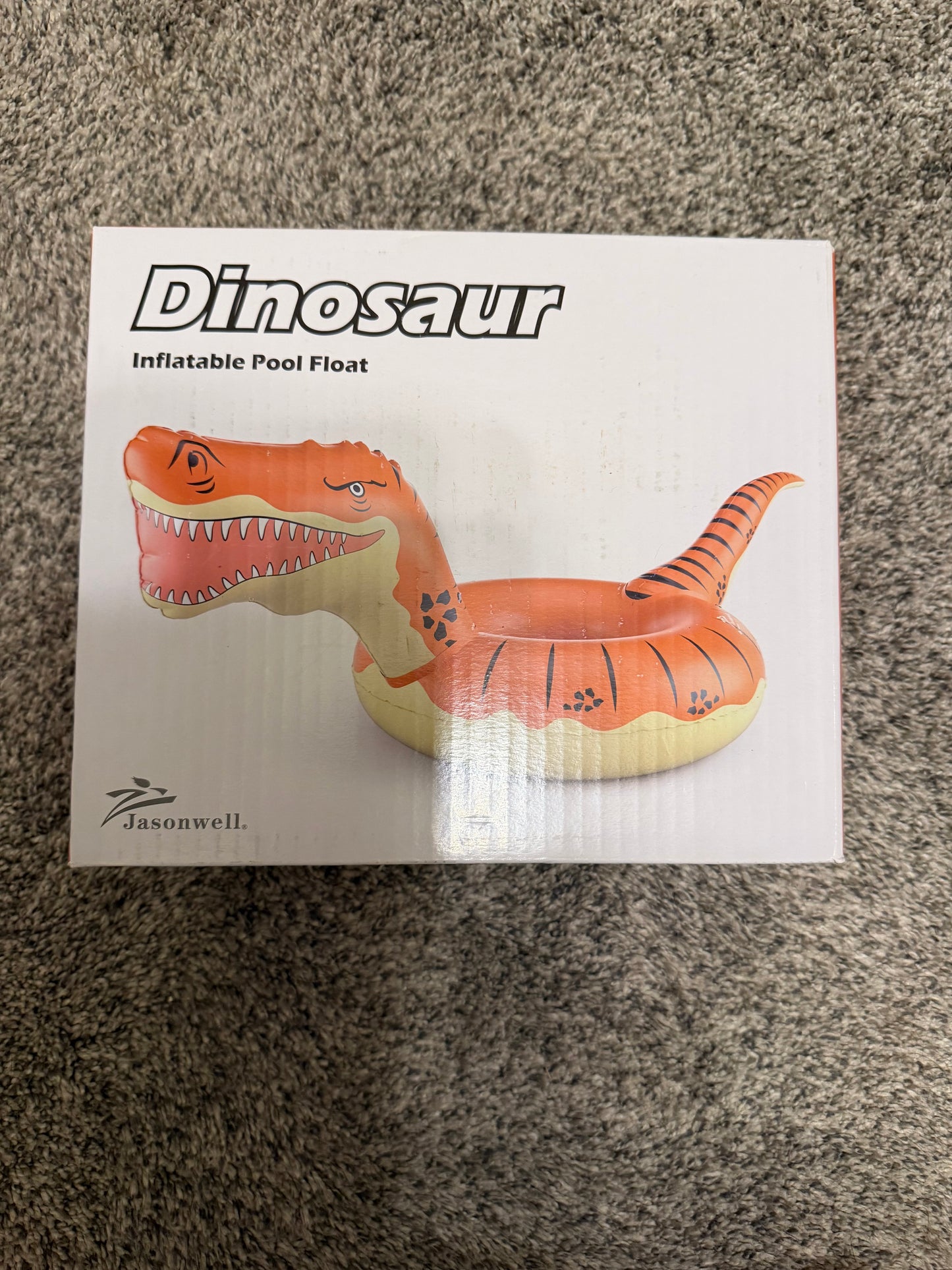 #129 new in package dinosaur pool float