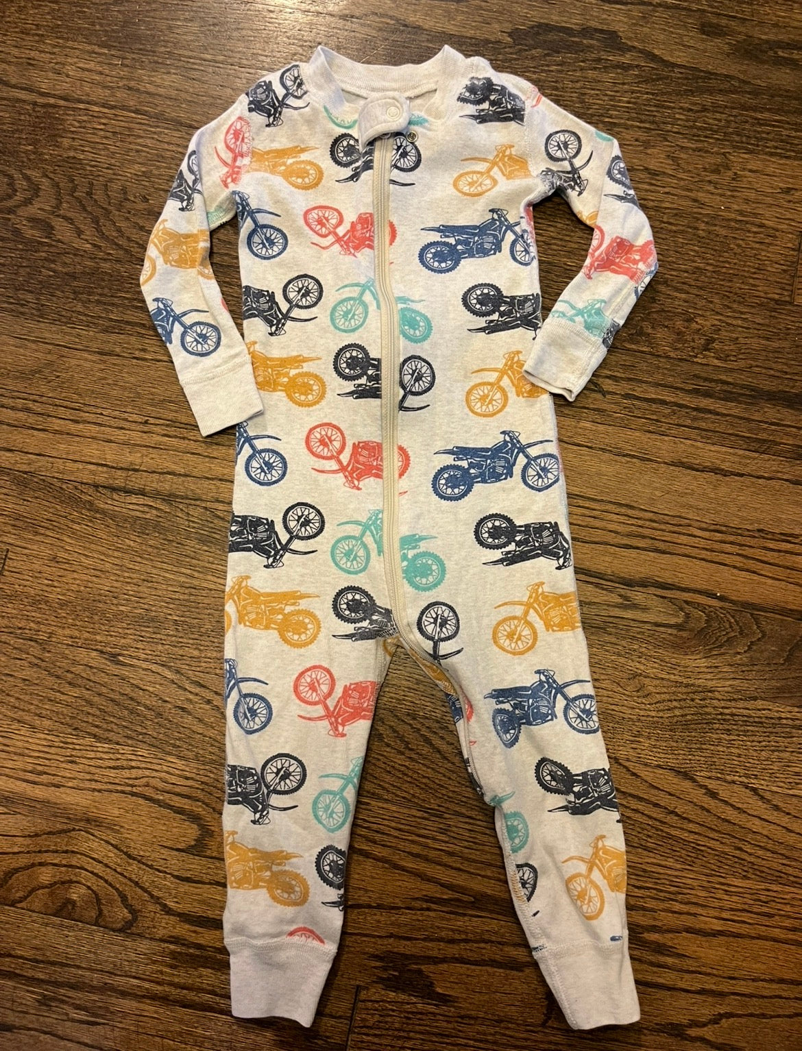 #7 Hanna Andersson Pajamas 2T Motorcycles Reduced