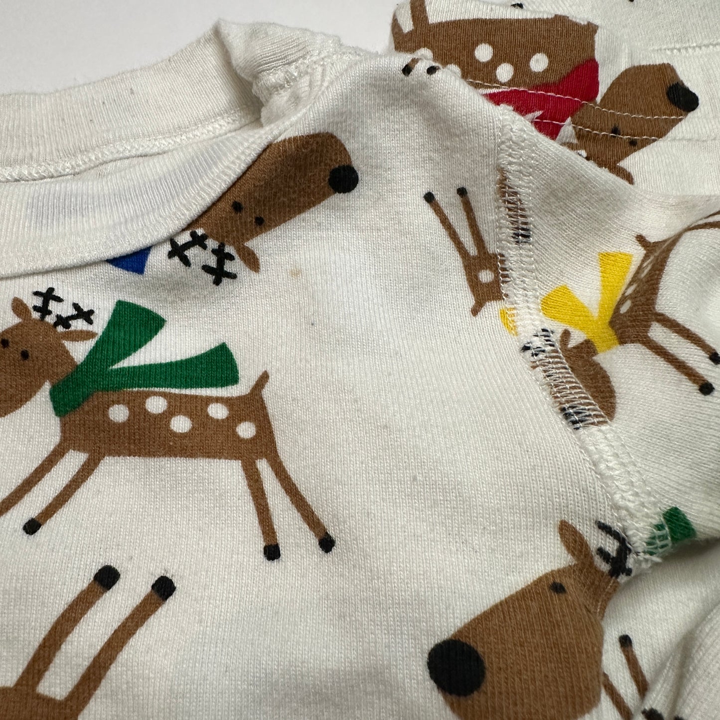 #162 Hanna Andersson Reindeer PJs 4t