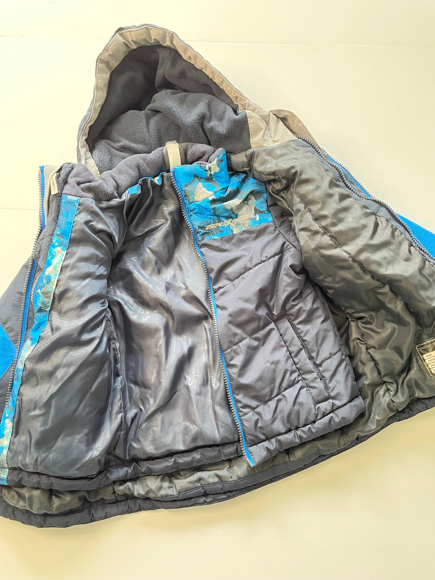 #121 Boys 4/5 ZeroXposur winter coat, 3 in 1, VGUC