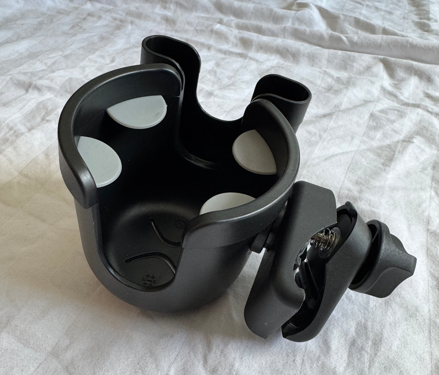 Seller #22 - stroller cupholder attachment for water bottle & phone - NEW