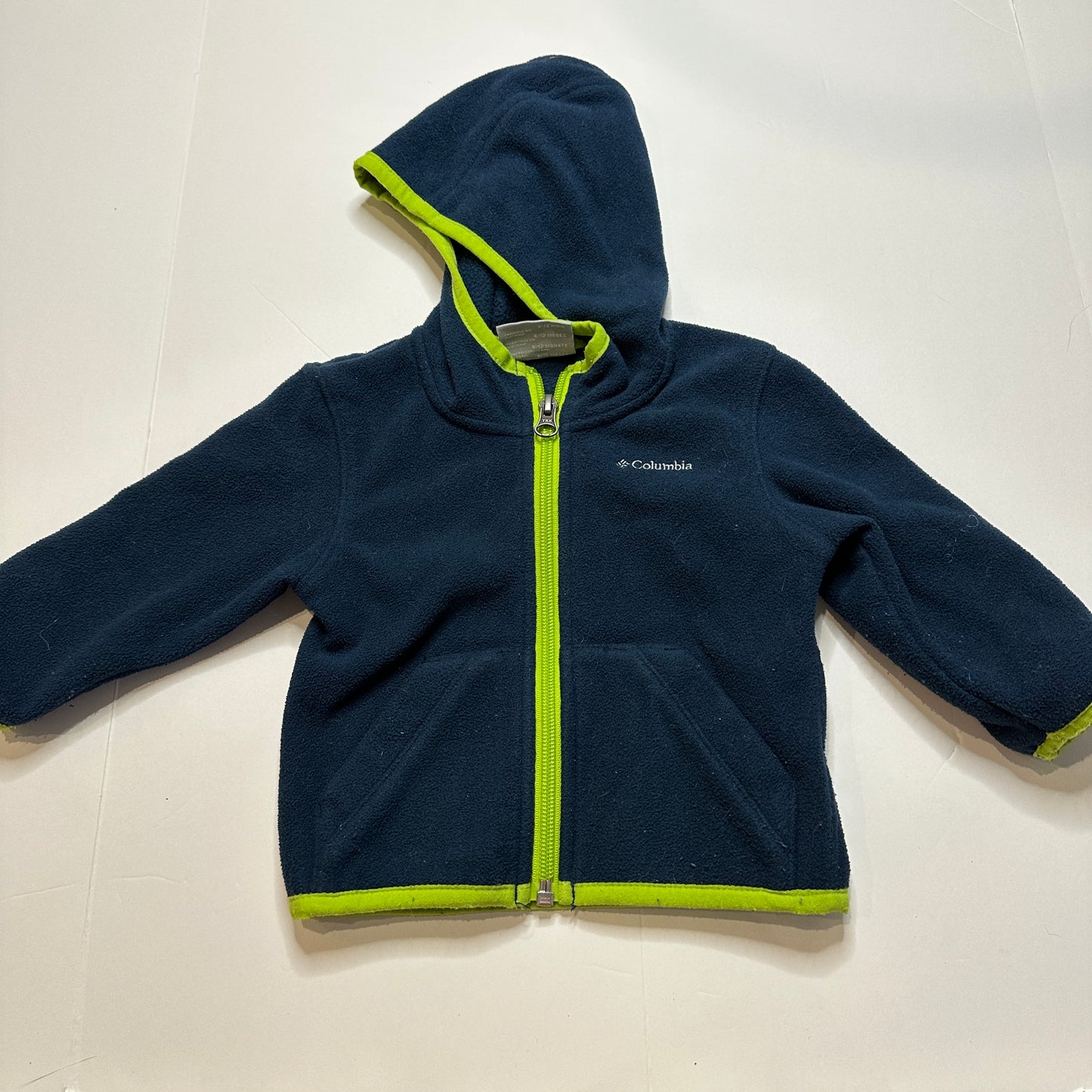 #162 Columbia Fleece Jack 6-12M