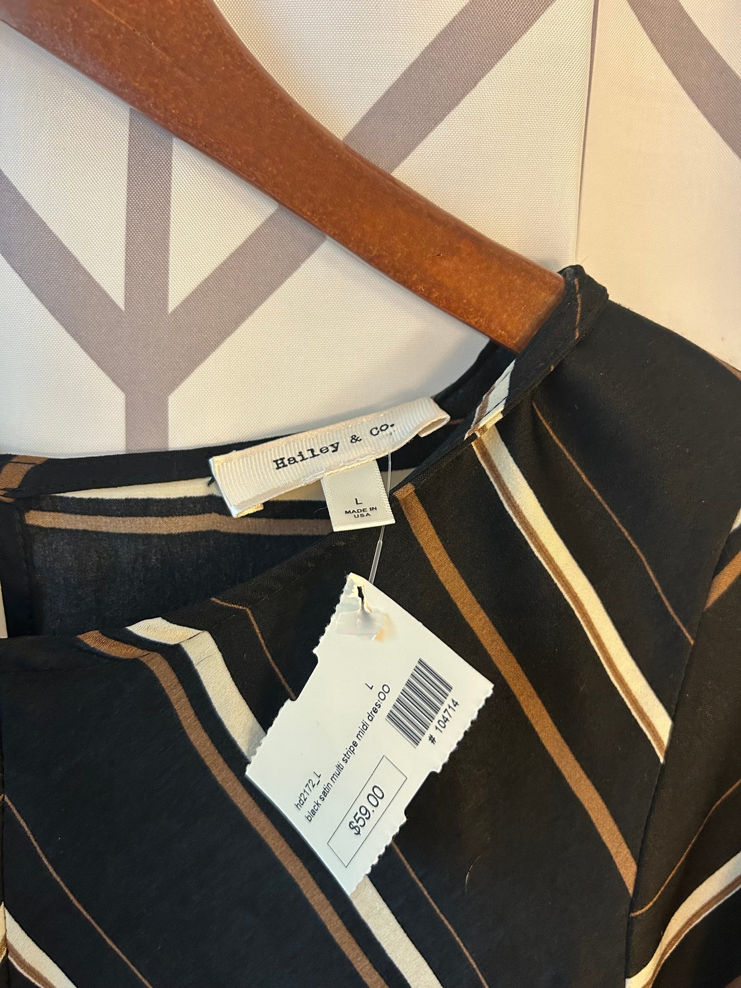 #18 Reduced! NWT Hailey boutique dress women’s size L