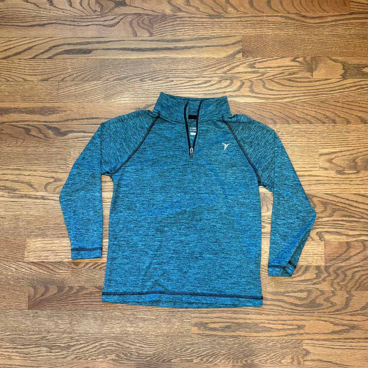 #74 Old Navy Boys Athletic Quarter Zip - S (6-7)