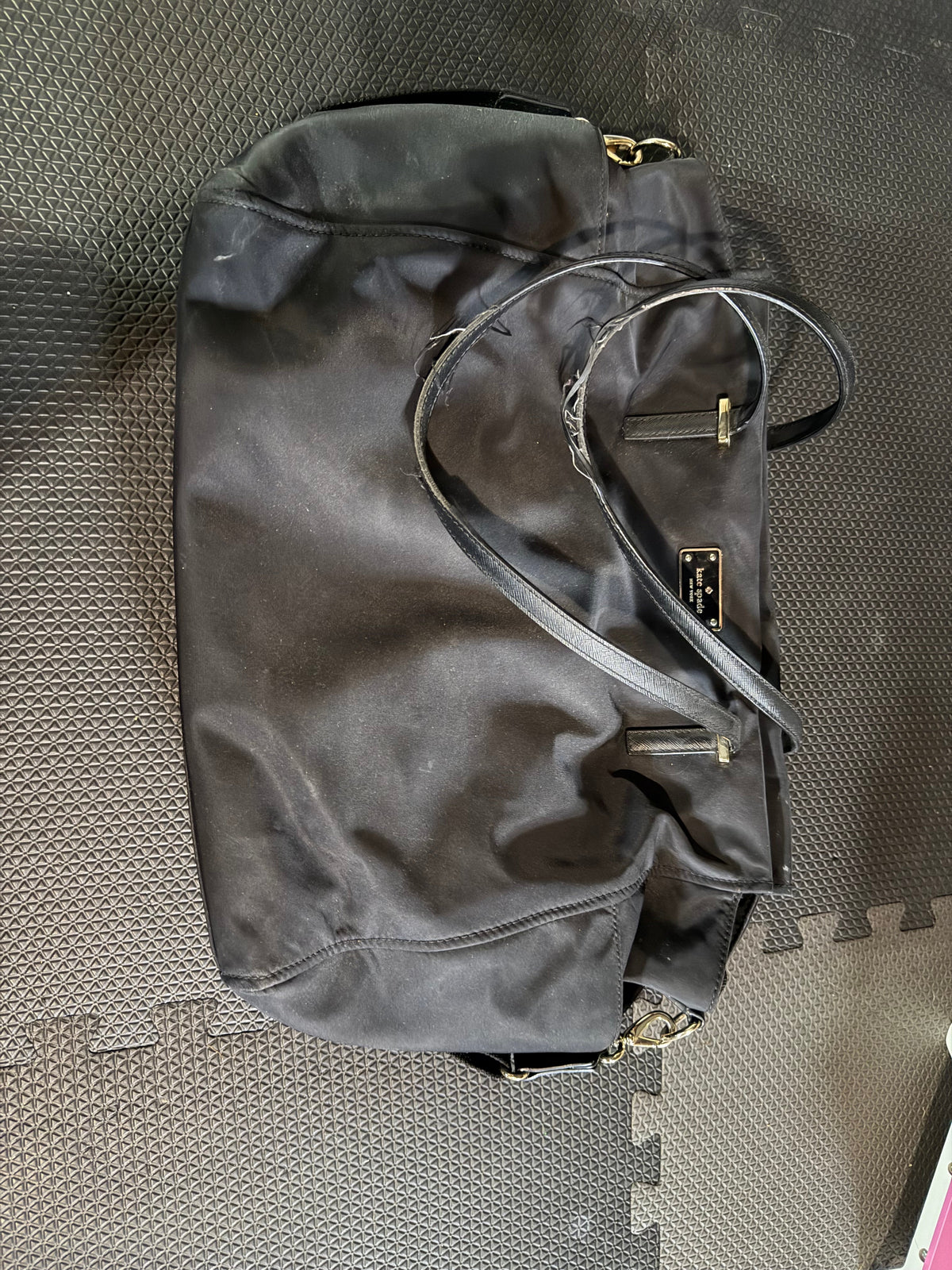 #20 Kate Spade black diaper bag