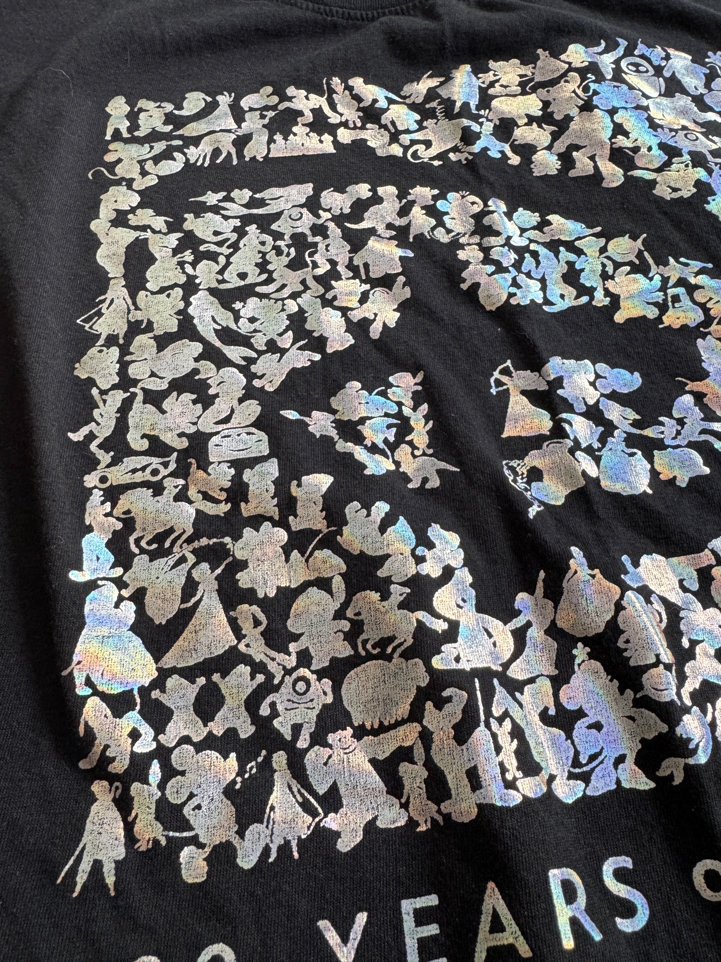 Seller #22 - Disney 100 women’s t-shirt with silver screenprinting - women’s 1X (fits like a L/XL) - GUC