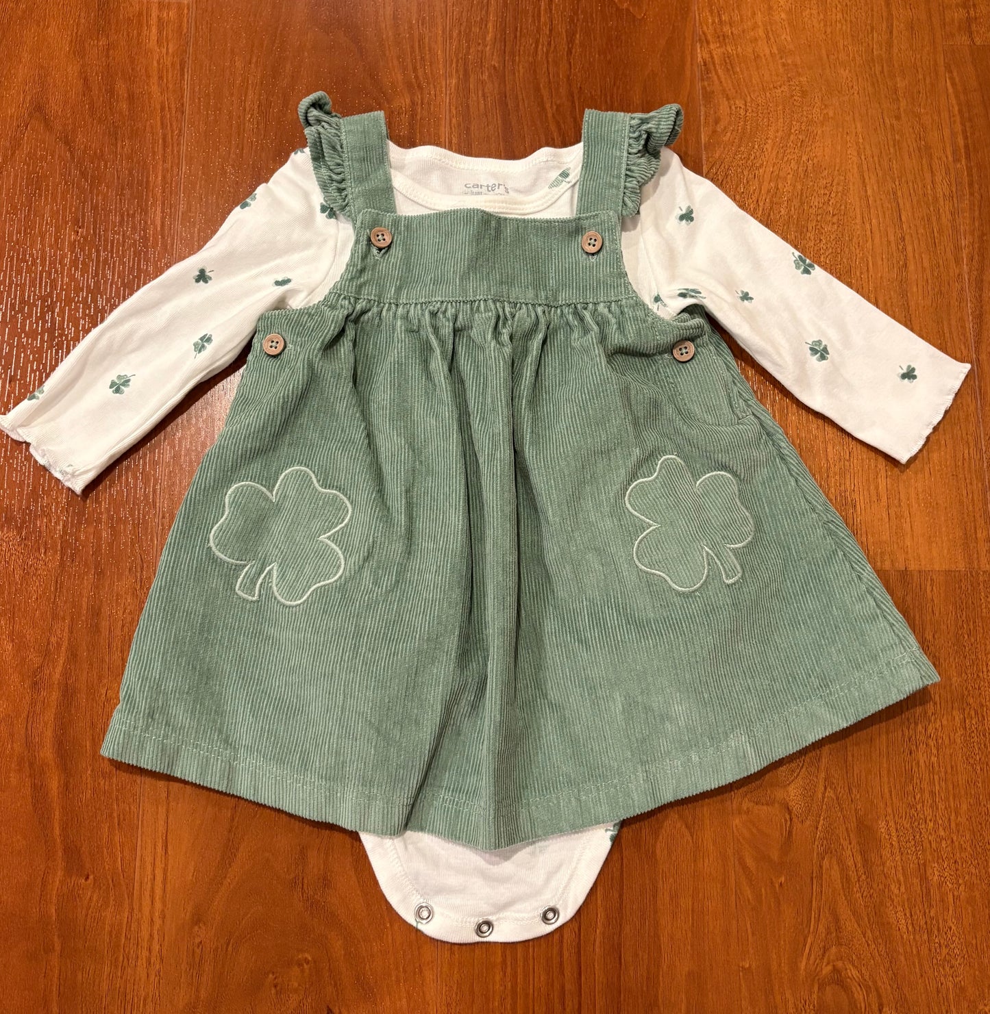 Carter’s Girls 6M Shamrock Dress