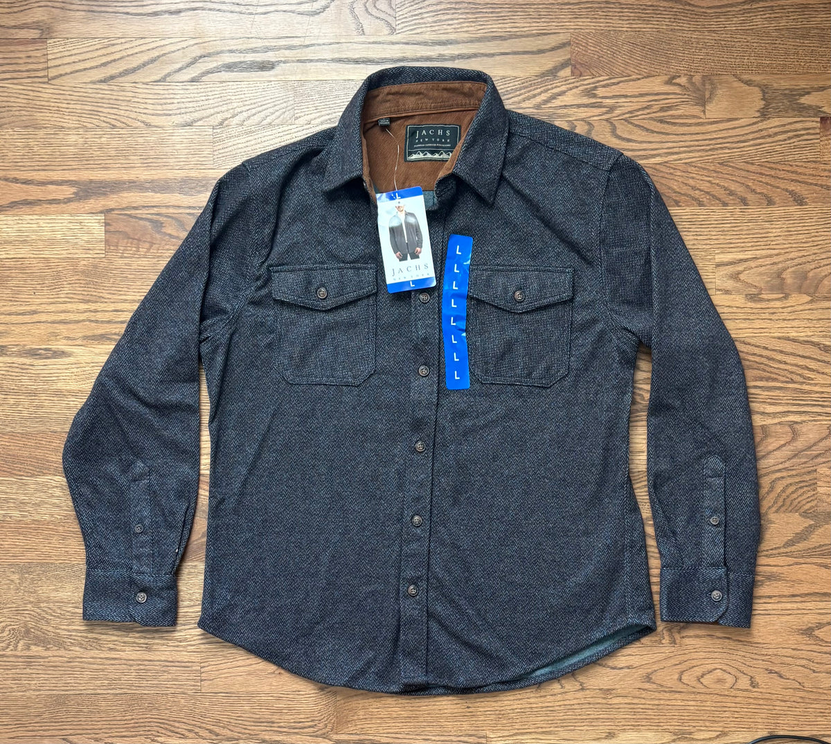 #74 NWT Men’s Jachs Shirt Jacket - L