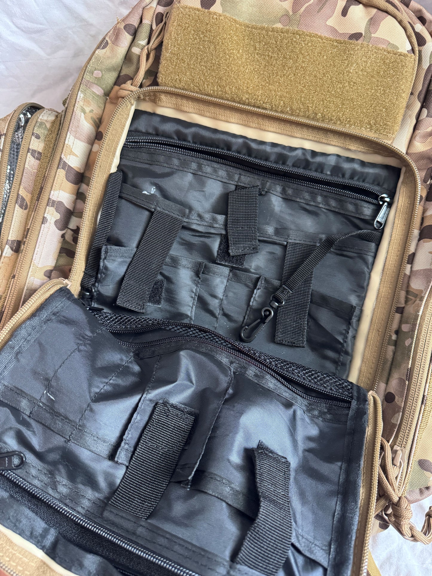 Seller #22 - Military Camo Diaper Bag - LIKE NEW